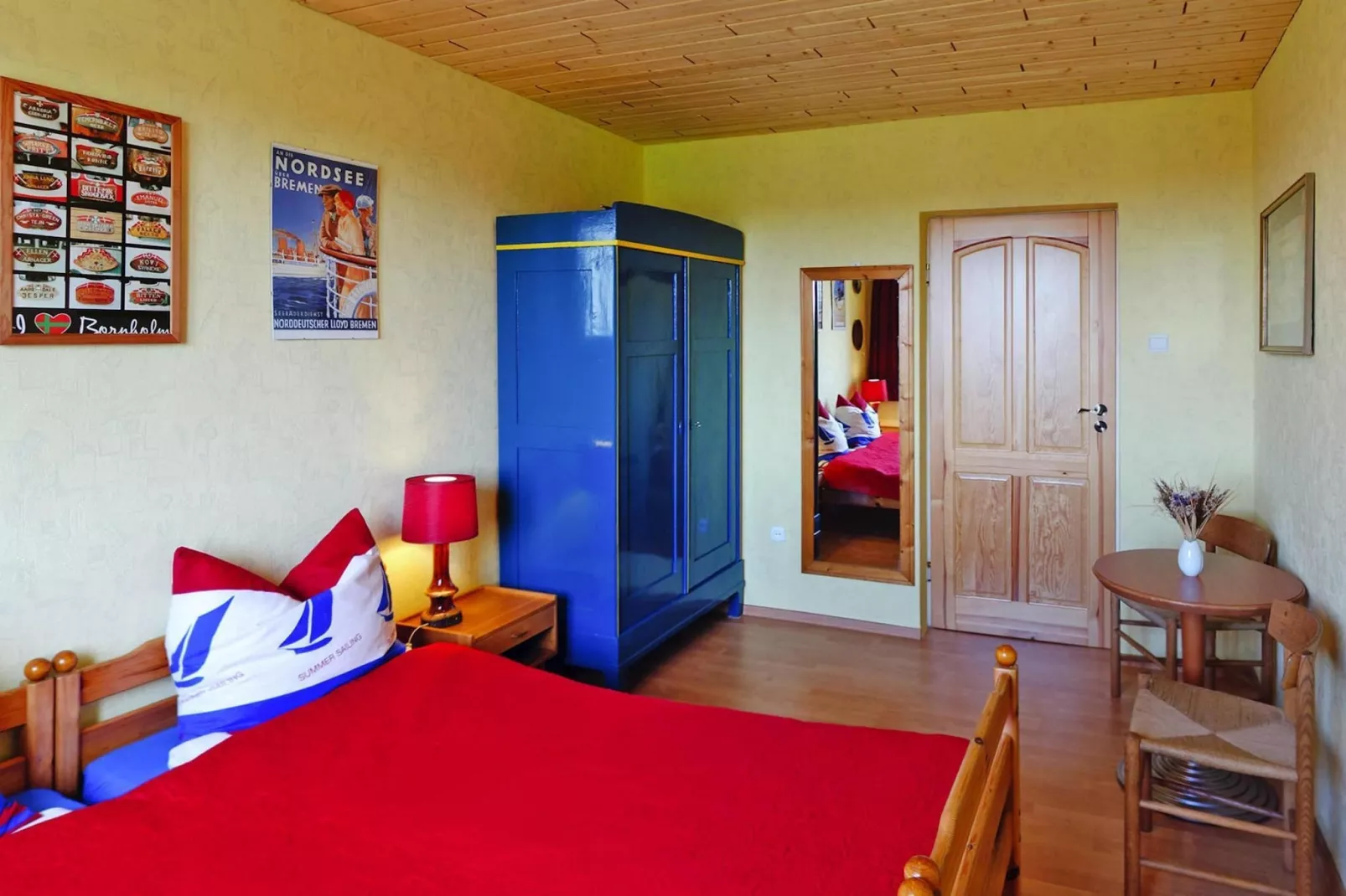 Holiday flat Lubin-Slaapkamer