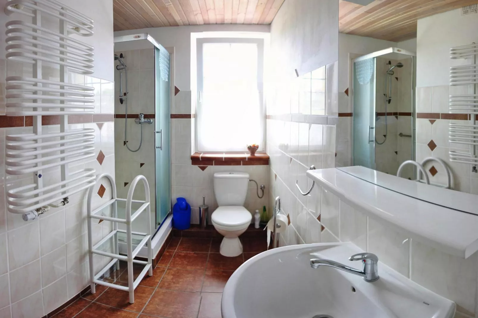 Holiday flat Lubin-Badkamer