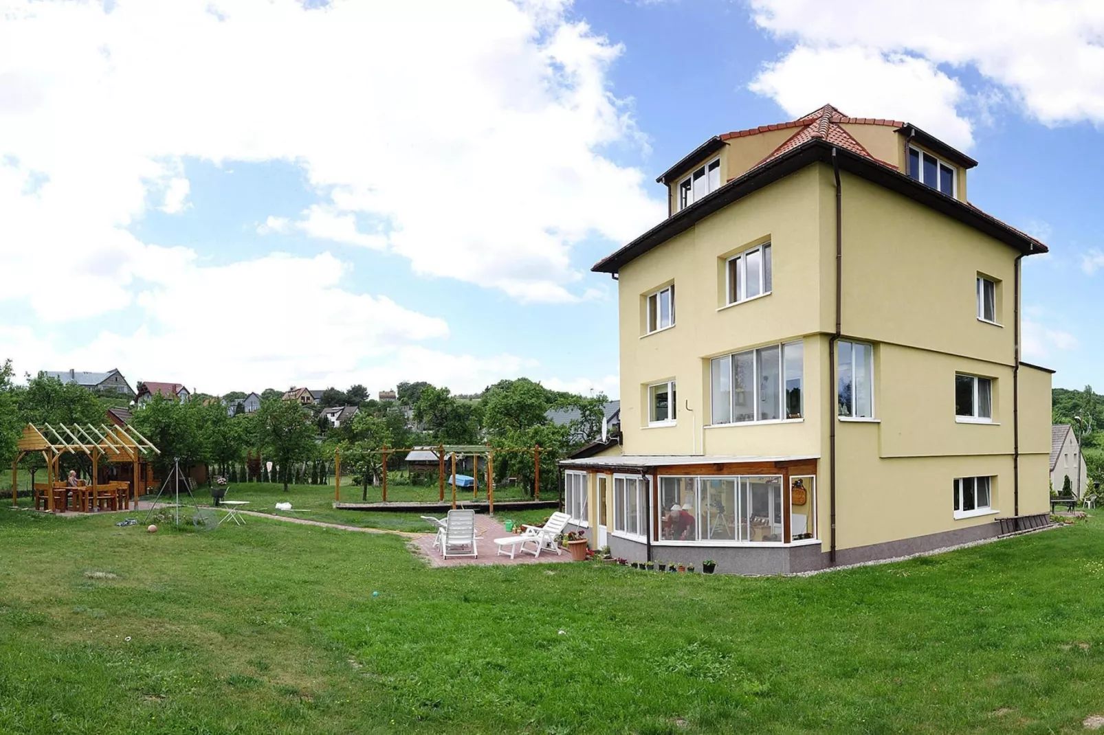 Holiday flat Lubin-Buitenkant zomer