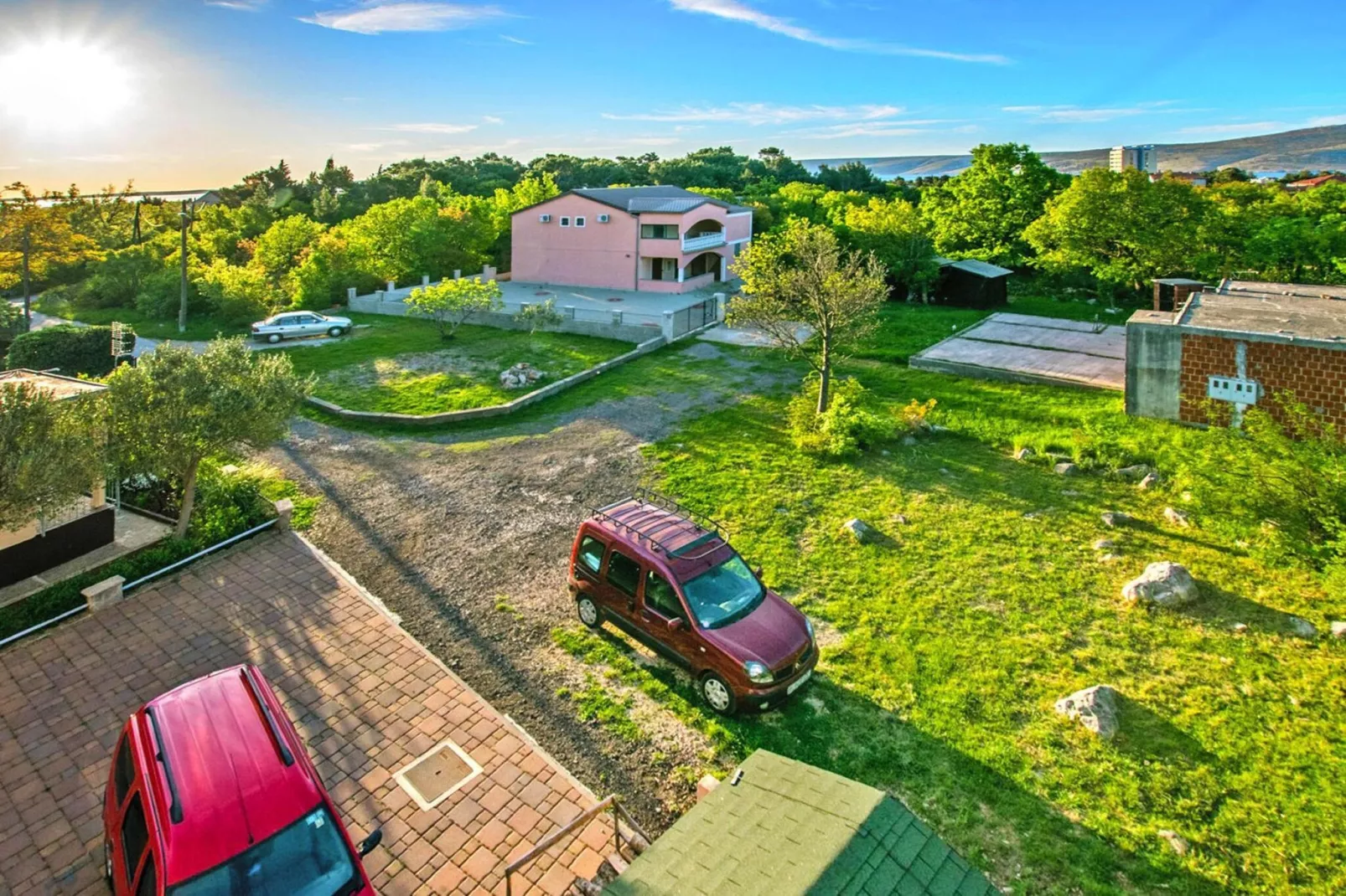 Holiday flat Kuco Starigrad Paklenica-3-Raum-App SD44 A01 ca 58 qm bei Belegung mit 5 Pers-Uitzicht zomer