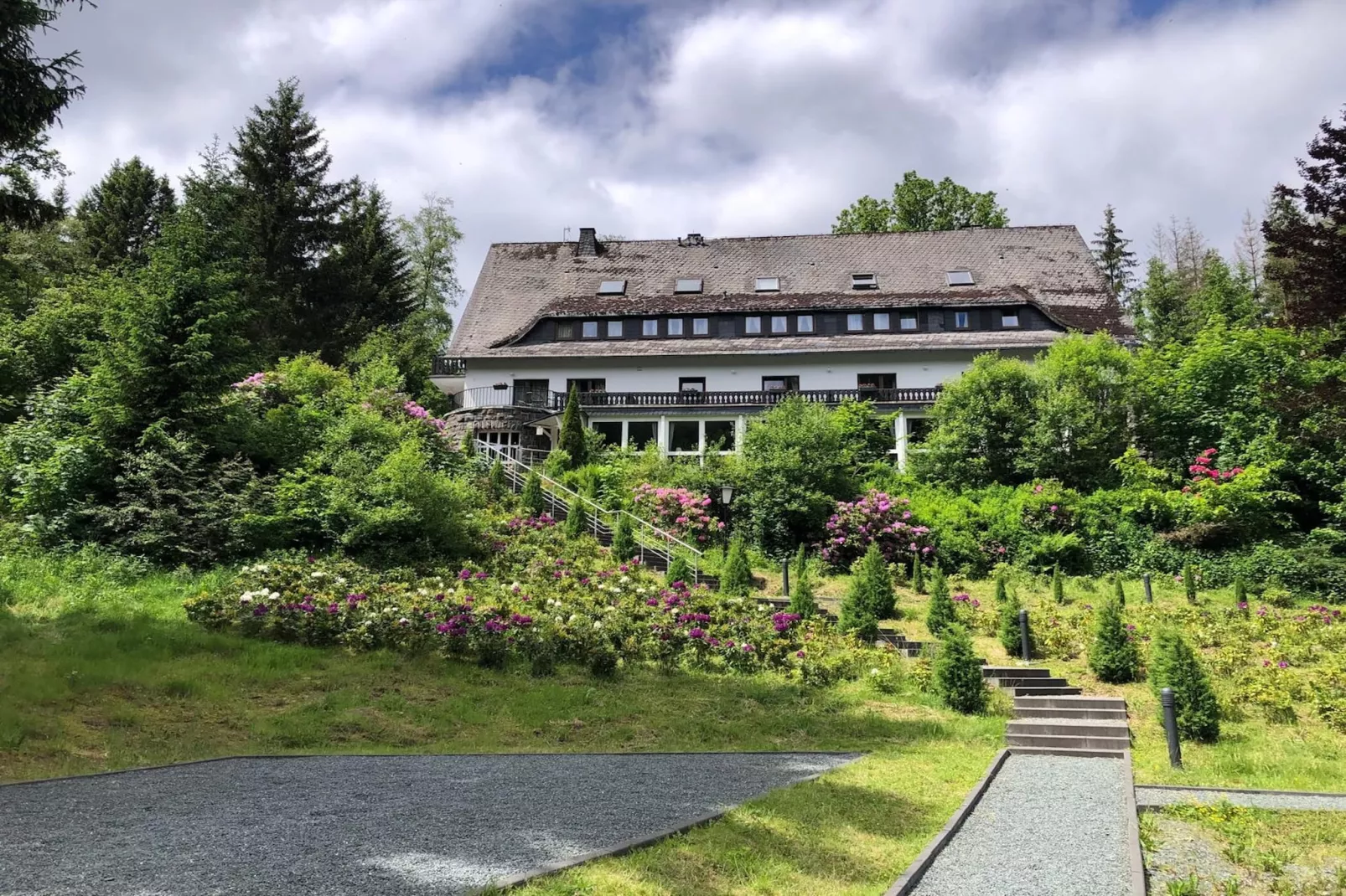 Landhaus Winterberg-Buitenkant zomer