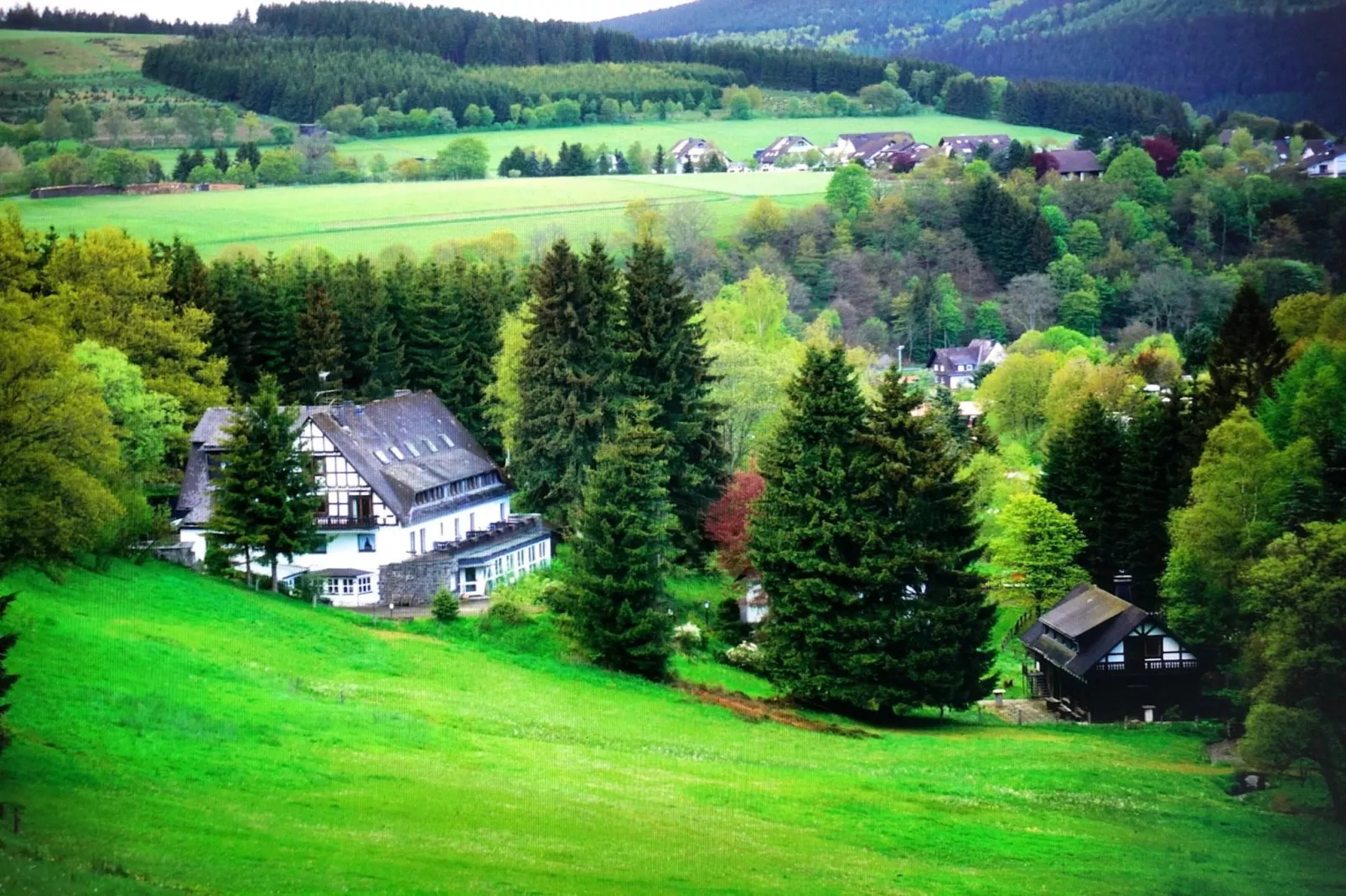 Landhaus Winterberg-Buitenkant zomer