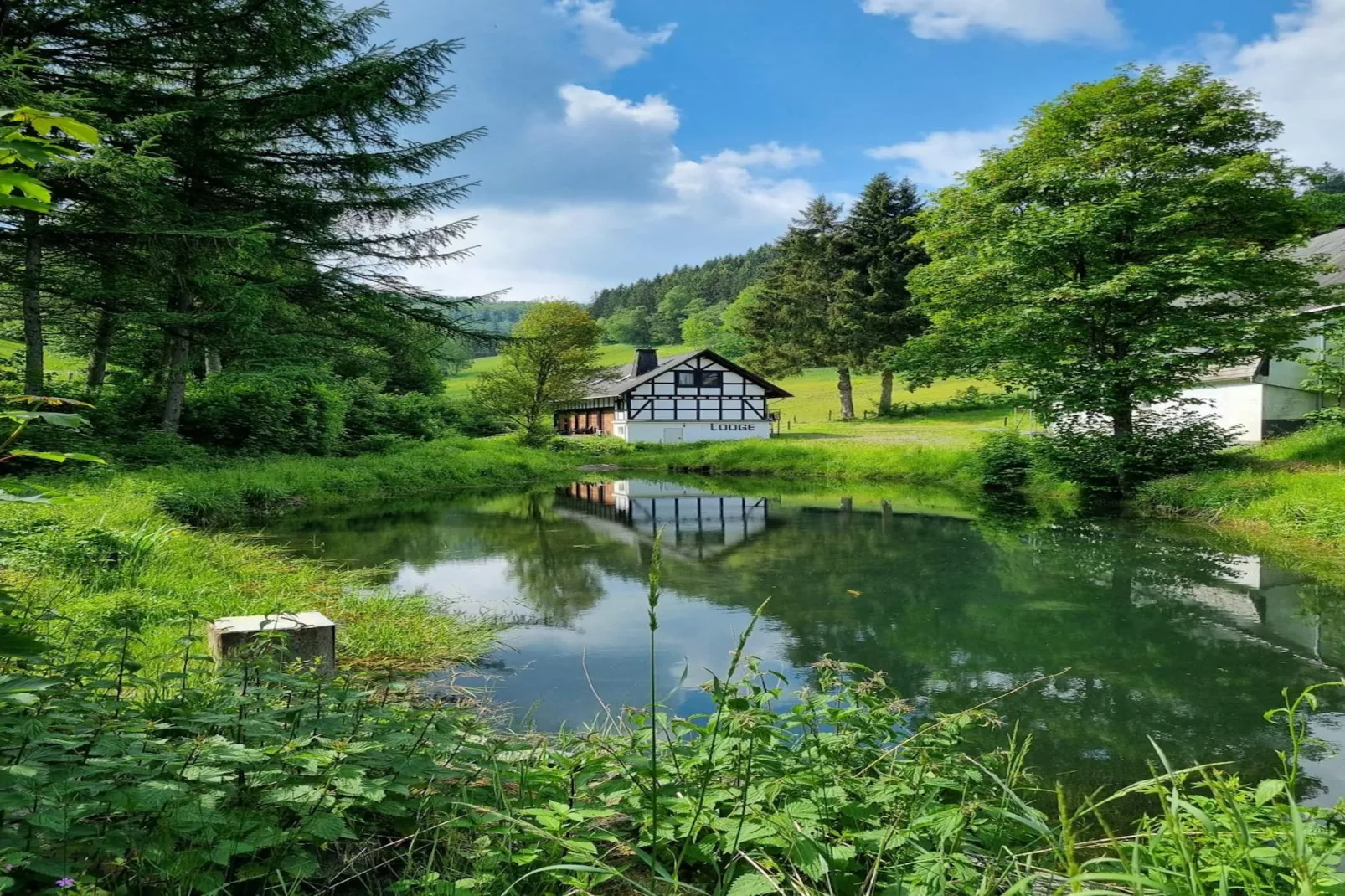 Lodge Winterberg-Buitenkant zomer