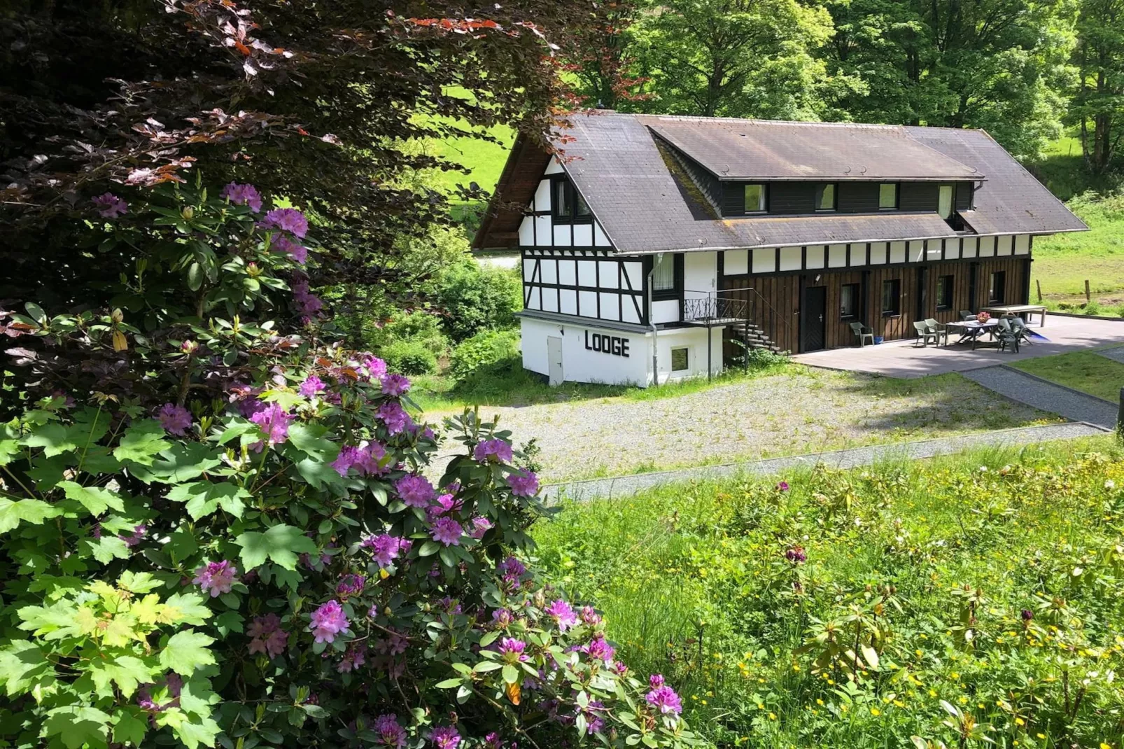 Lodge Winterberg-Buitenkant zomer