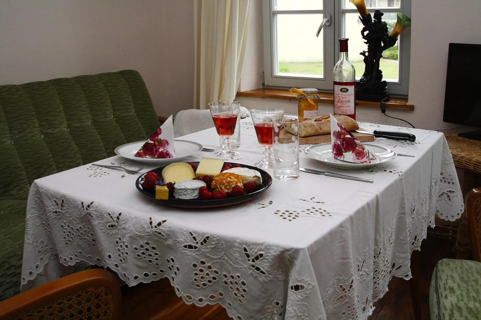 Großer Burgblick 45 qm Plau am See-Eetkamer