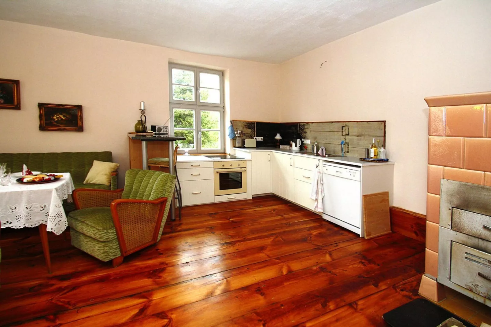 Großer Burgblick 45 qm Plau am See-Keuken