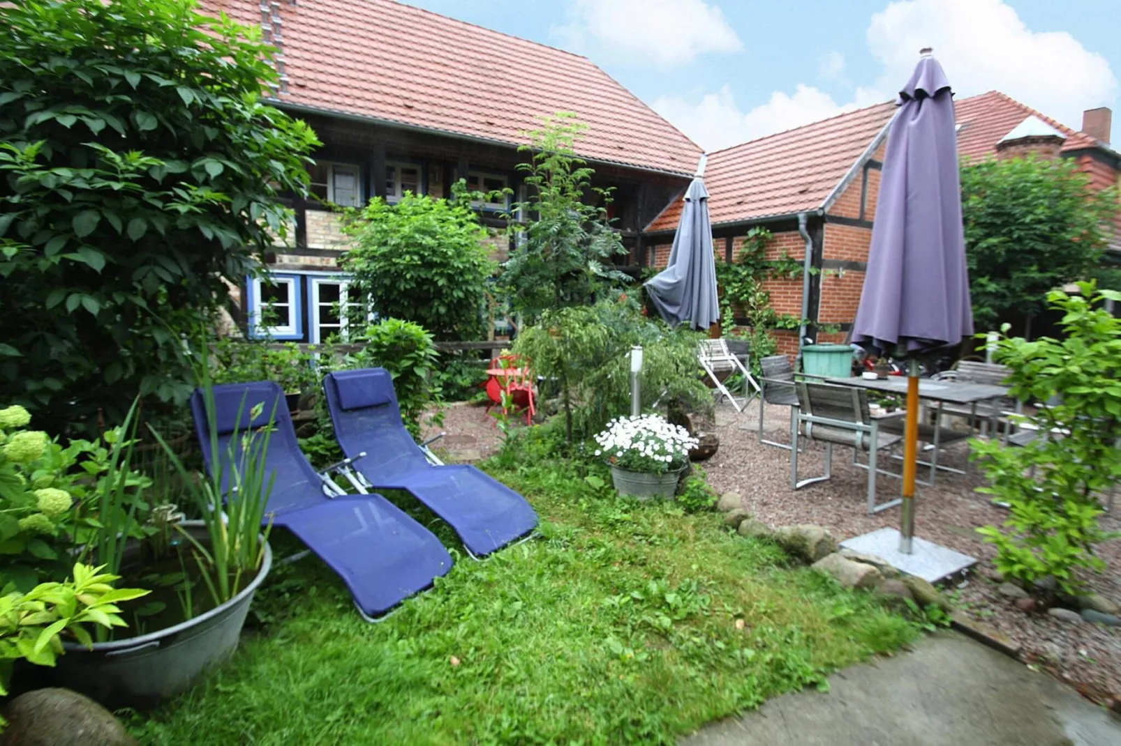 Großer Burgblick 45 qm Plau am See-Buitenkant zomer