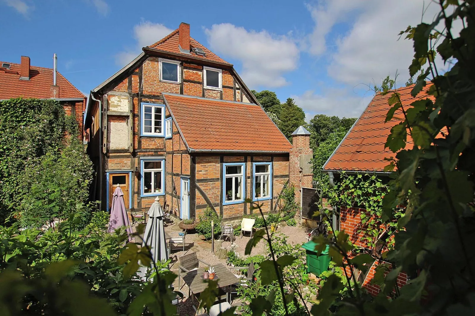 Großer Burgblick 45 qm Plau am See-Buitenkant zomer