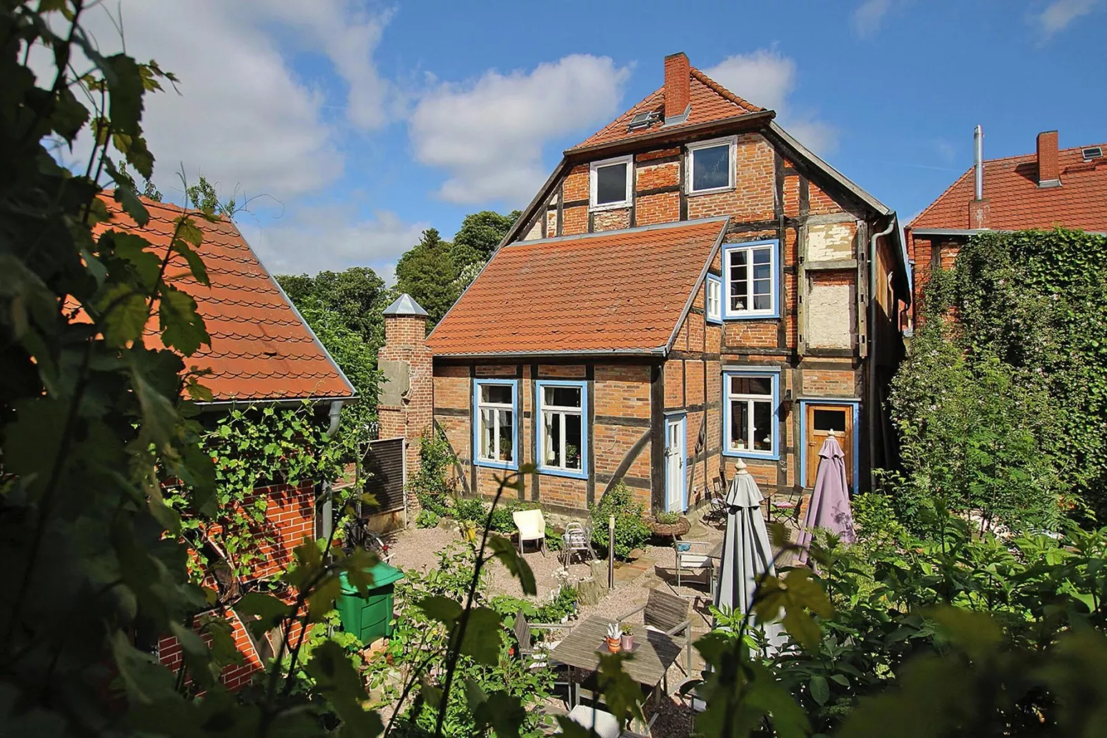 Großer Burgblick 45 qm Plau am See-Buitenkant zomer