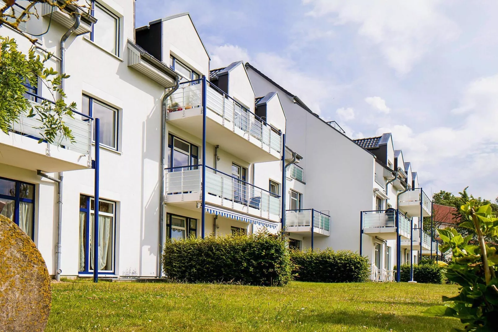 Residenz Haffblick Boltenhagen-Typ B 50 qm-Buitenkant zomer