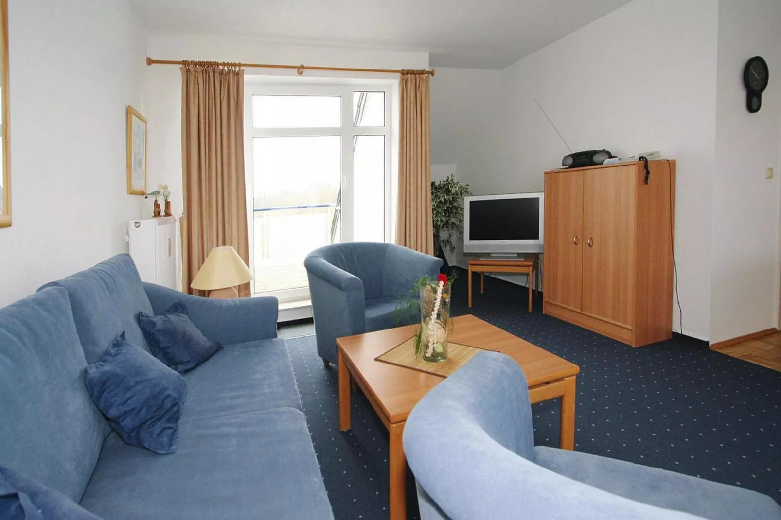 Residenz Haffblick Boltenhagen-Typ B 50 qm-Woonkamer