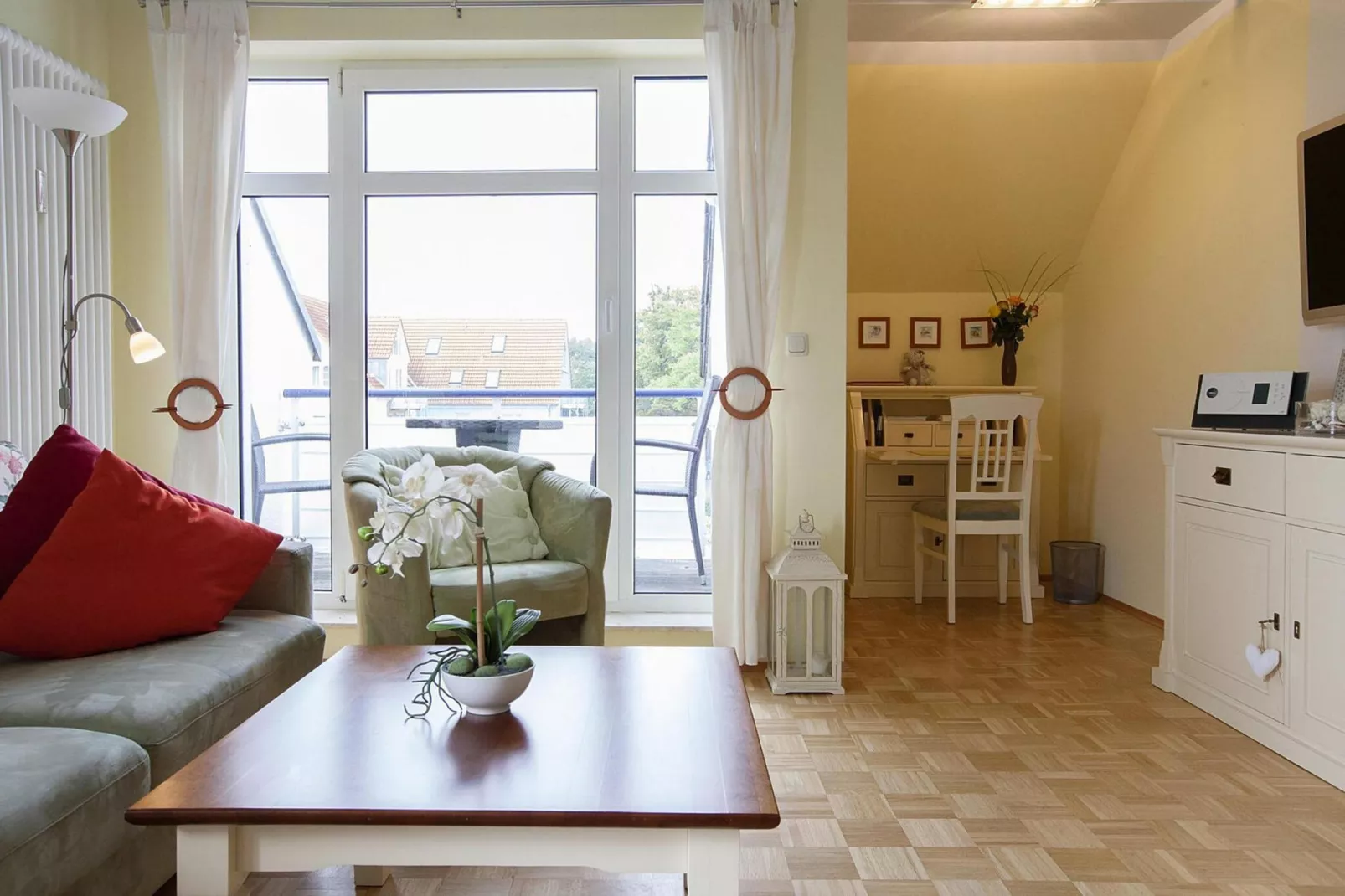 Residenz Haffblick Boltenhagen-Typ B 50 qm-Woonkamer
