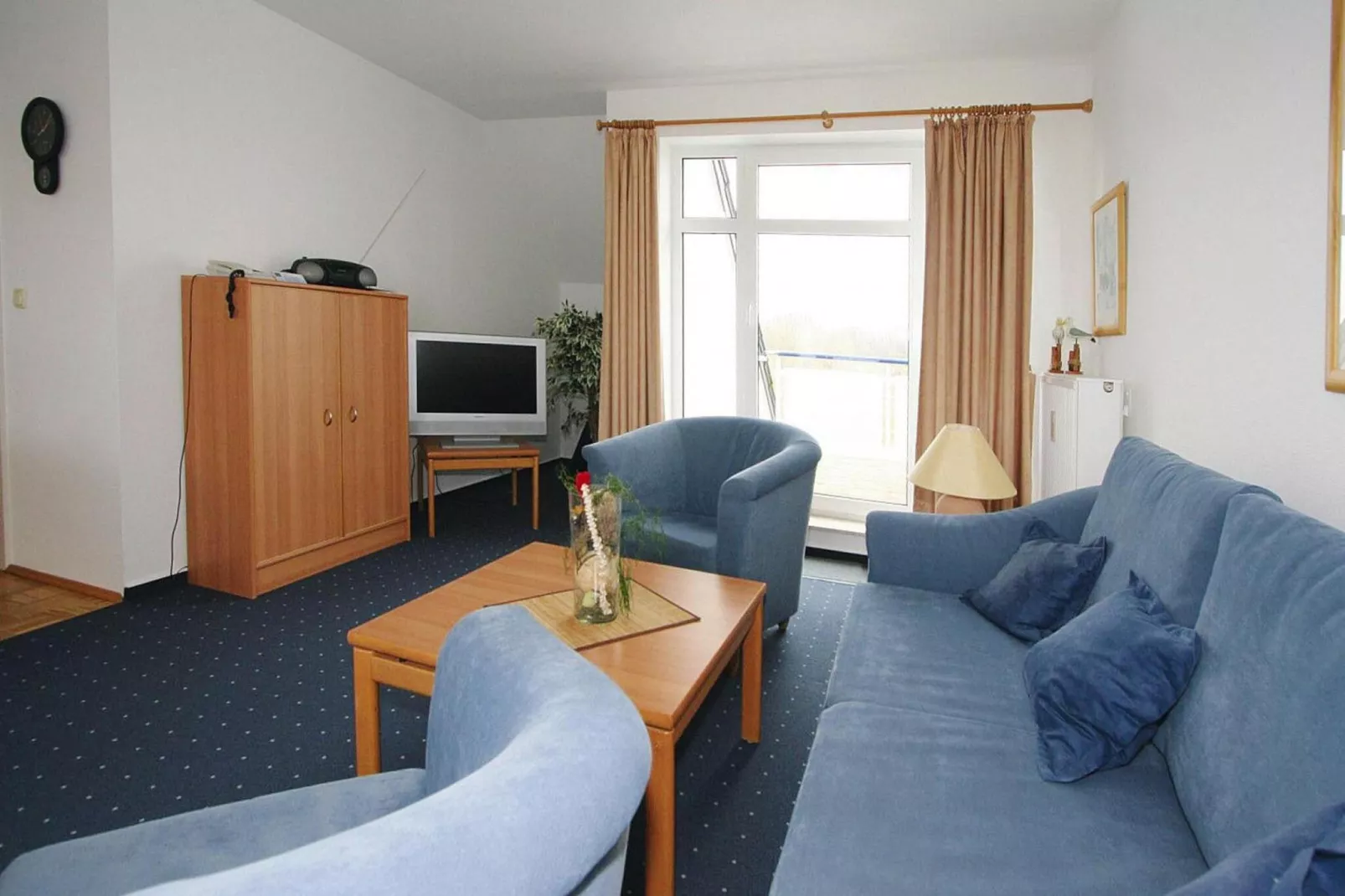 Residenz Haffblick Boltenhagen-Typ B 50 qm-Woonkamer