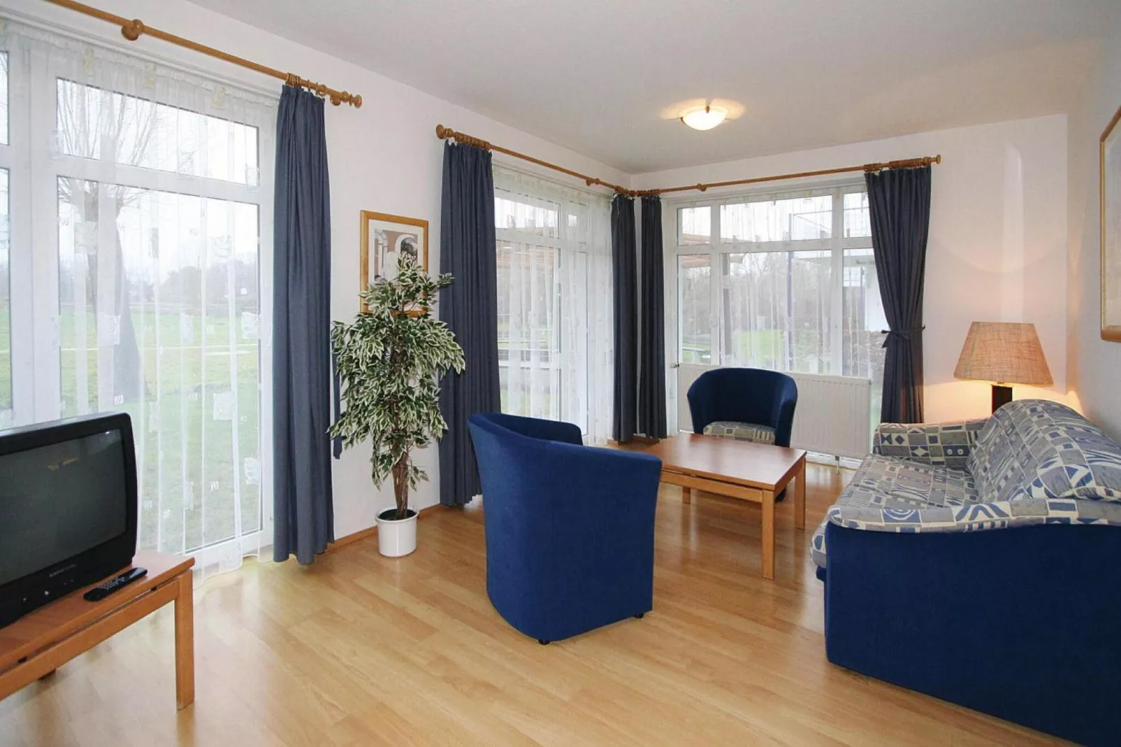 Residenz Haffblick Boltenhagen-Typ B 50 qm-Woonkamer
