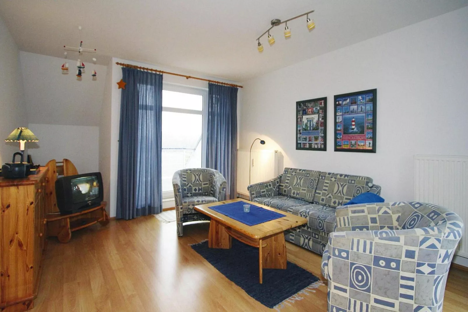 Residenz Haffblick Boltenhagen-Typ B 50 qm-Woonkamer