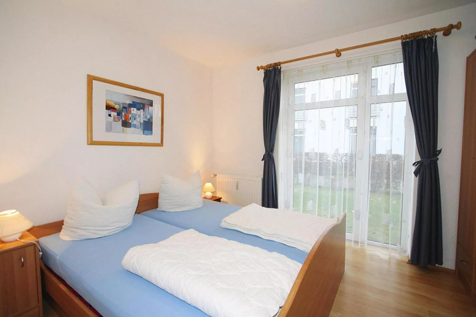 Residenz Haffblick Boltenhagen-Typ B 50 qm-Slaapkamer