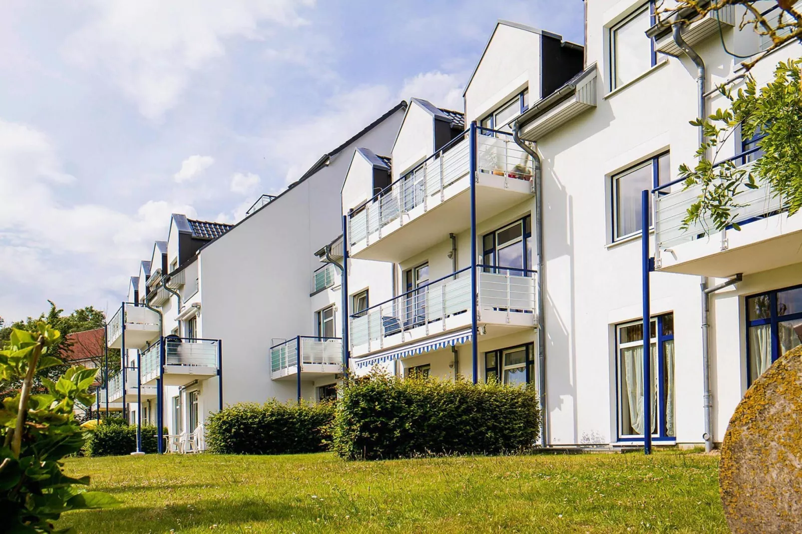 Residenz Haffblick Boltenhagen-Typ B 50 qm-Buitenkant zomer