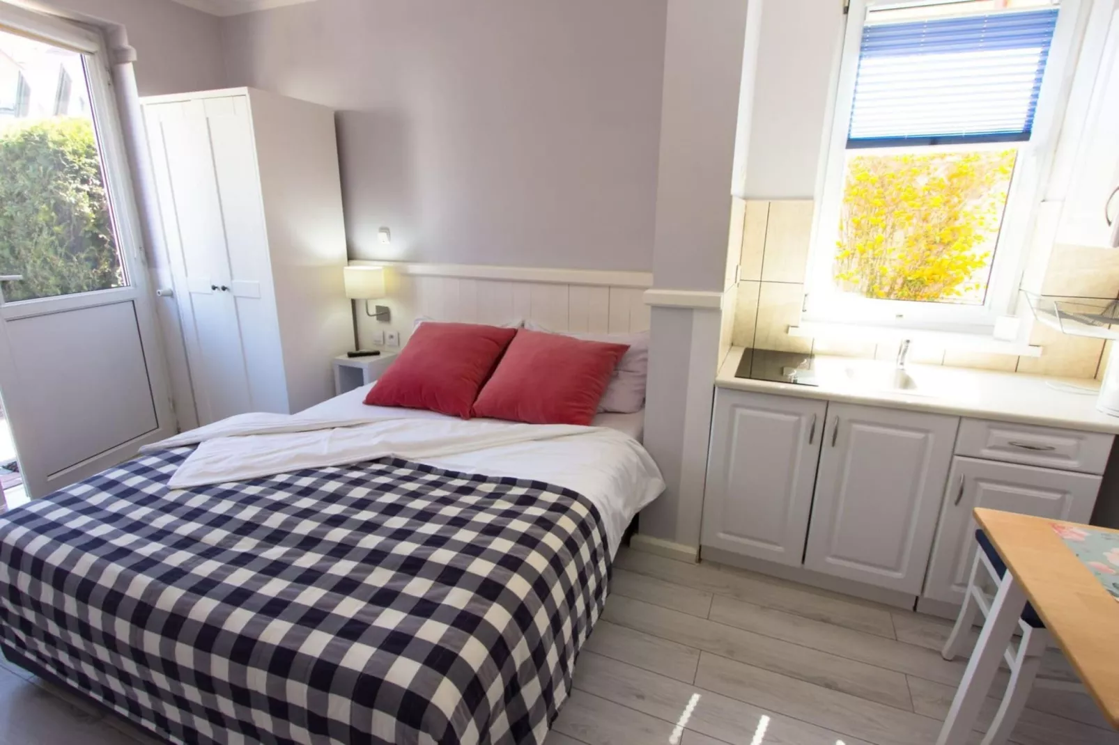 Studio 2-osobowe parter-Slaapkamer