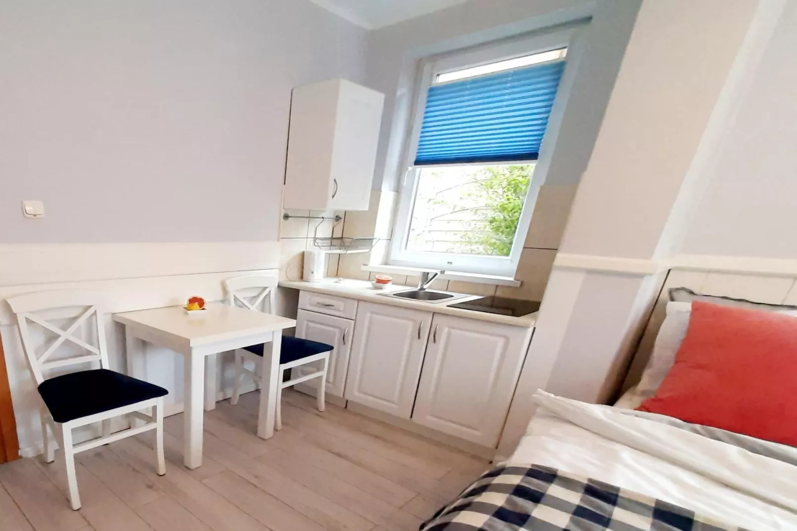 Studio 2-osobowe parter-Slaapkamer