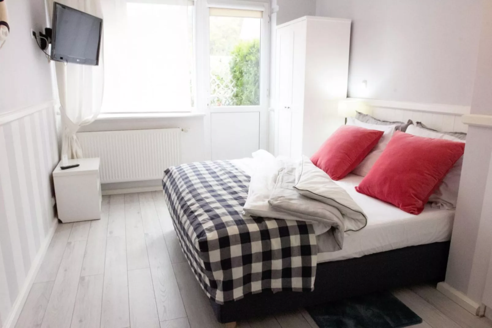 Studio 2-osobowe parter-Slaapkamer