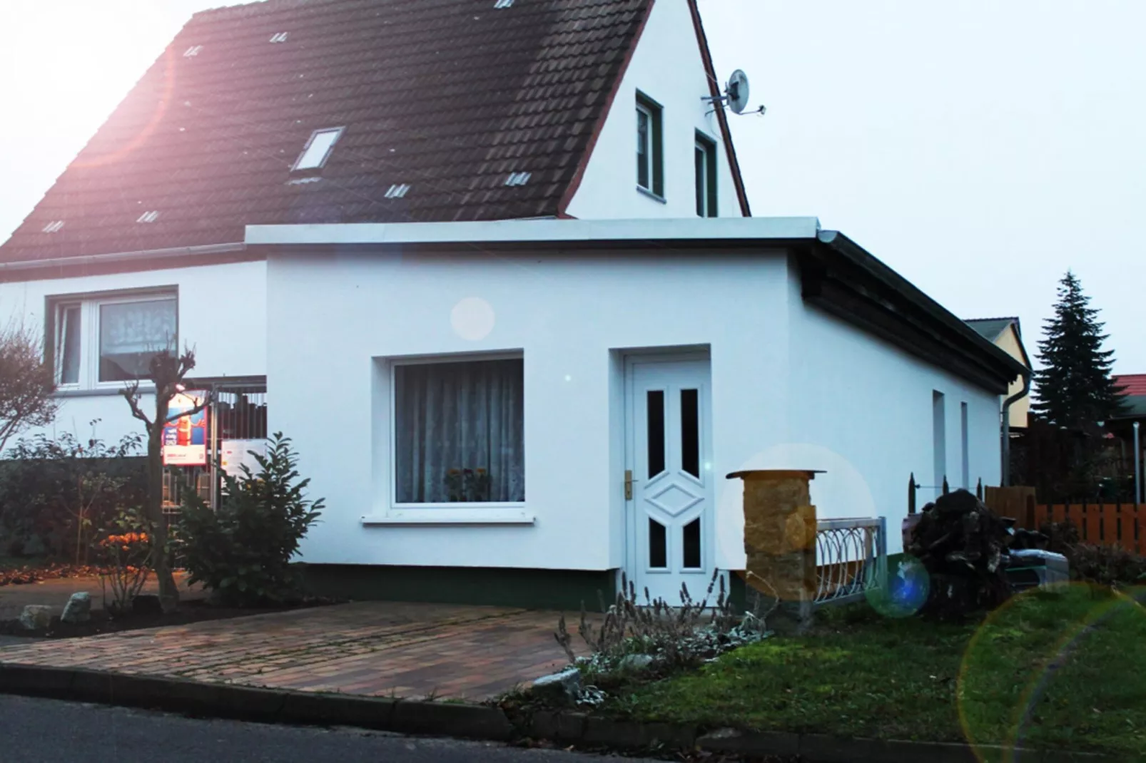 Bungalow Im Krabbenweg-Buitenkant zomer