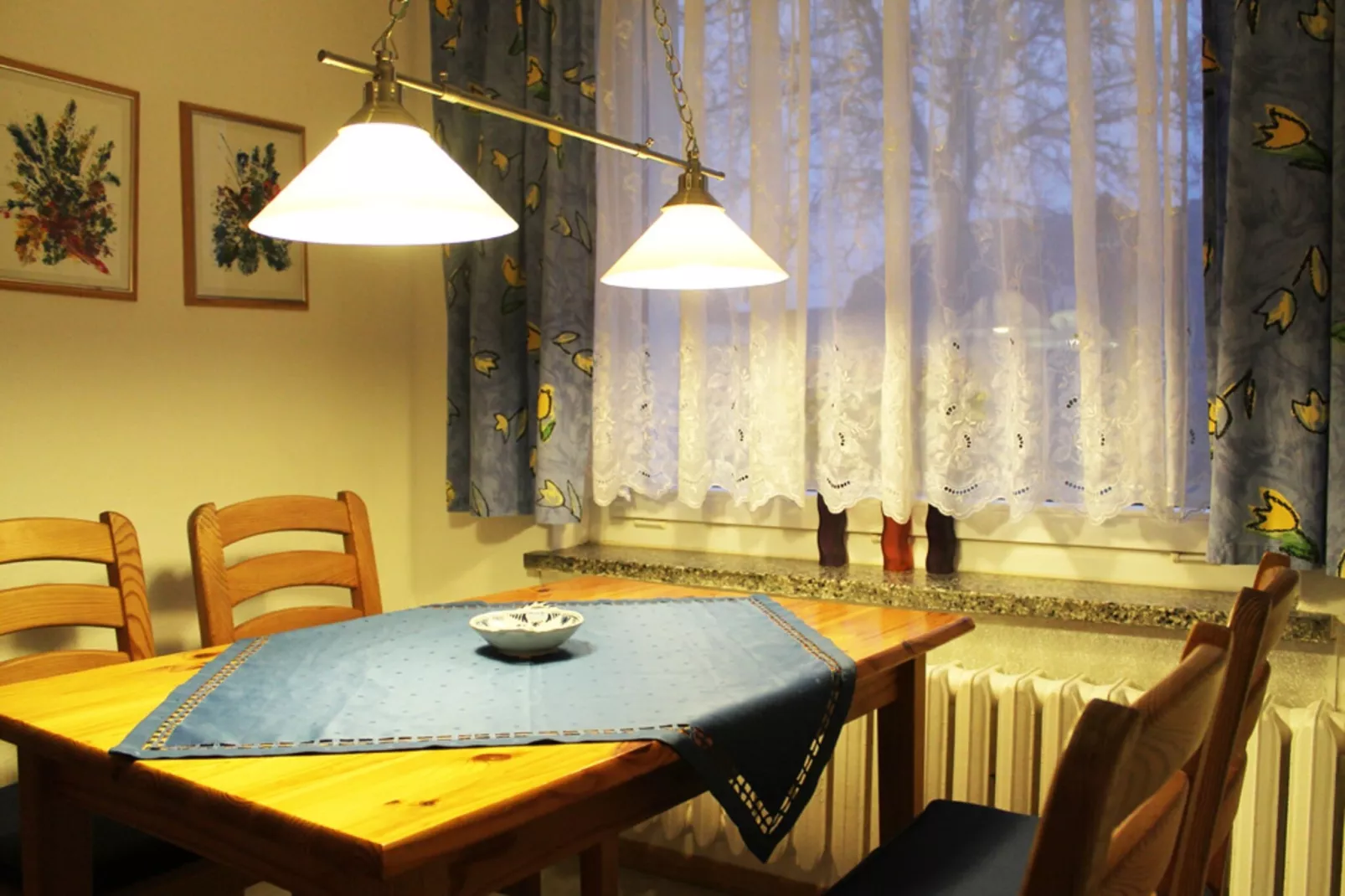 Bungalow Im Krabbenweg-Eetkamer