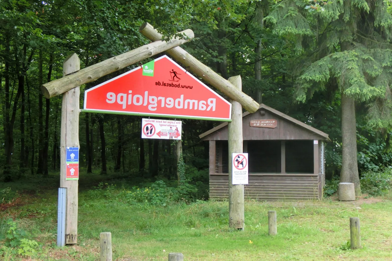 Am Bergsee II-Gebieden zomer 5km