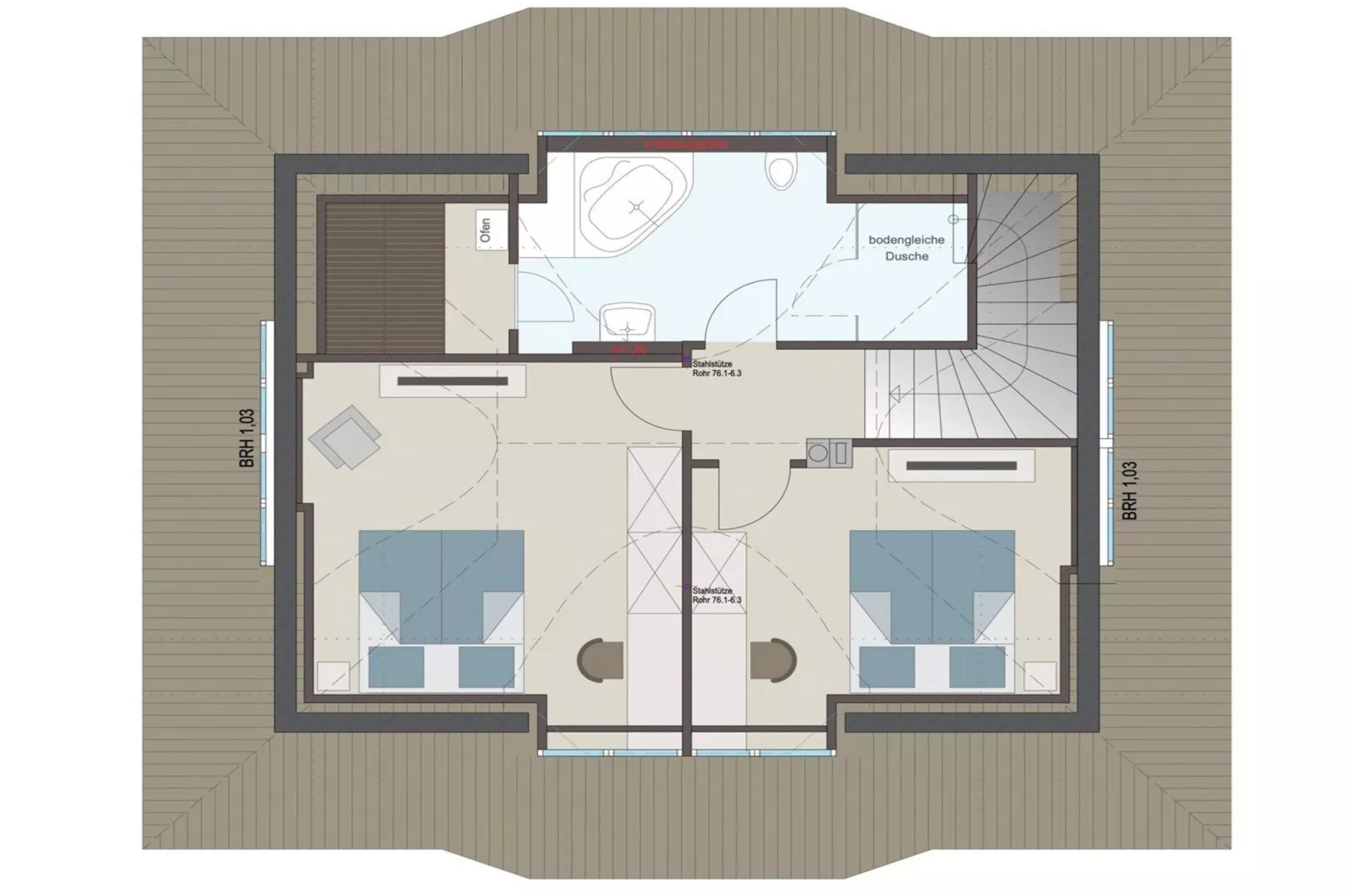 Seeadler 49-Plattegrond
