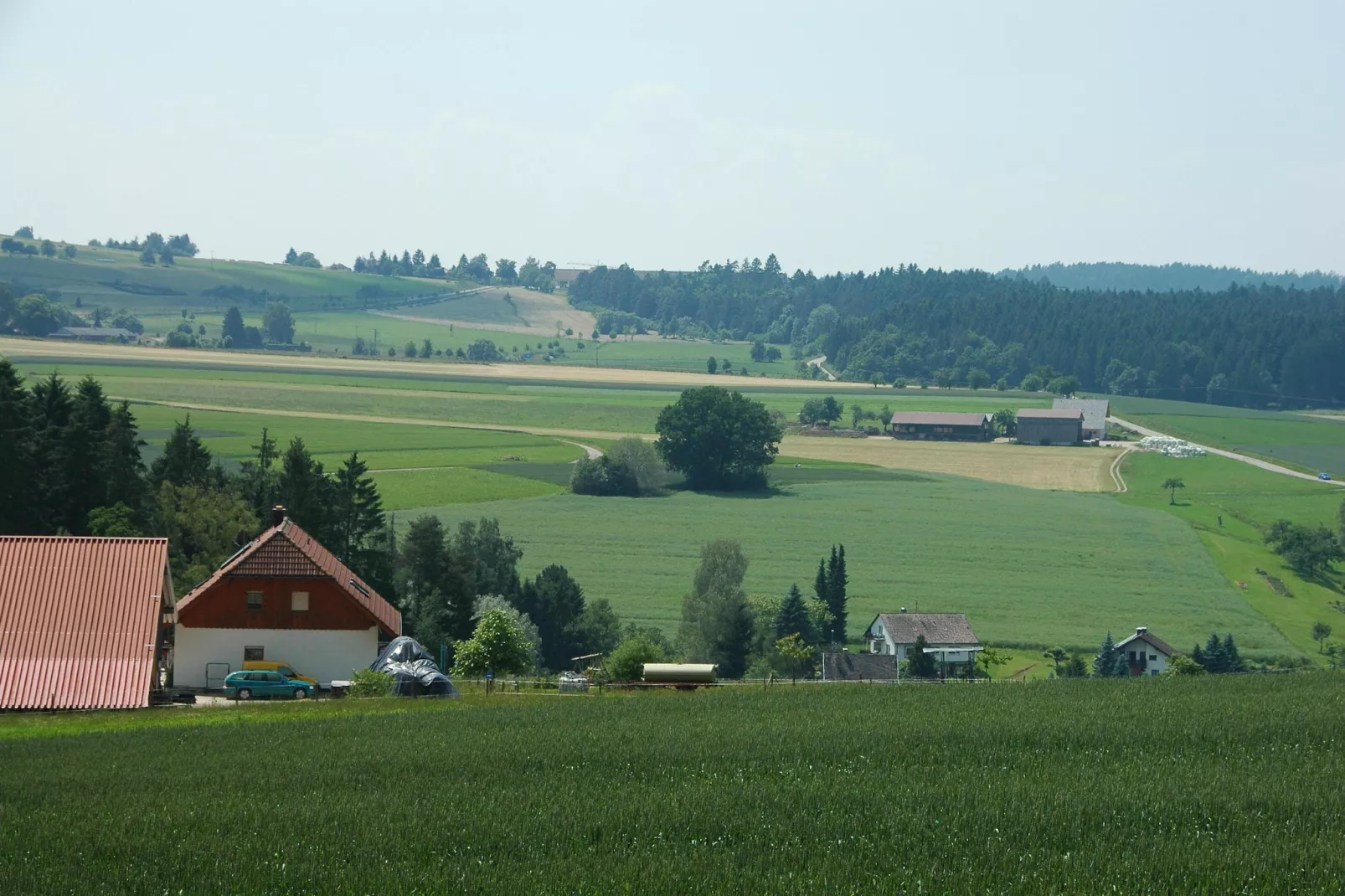 Waldacher Hof-Gebieden zomer 5km