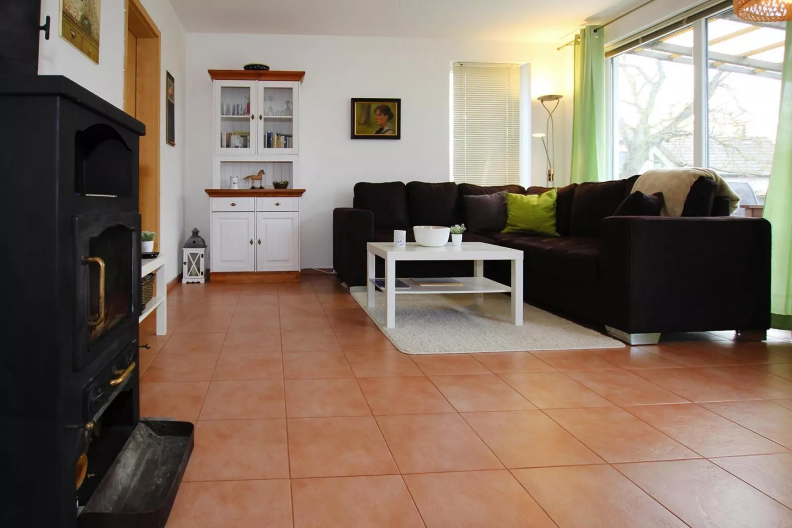 Ferienhaus Seeadler 62 qm-Woonkamer