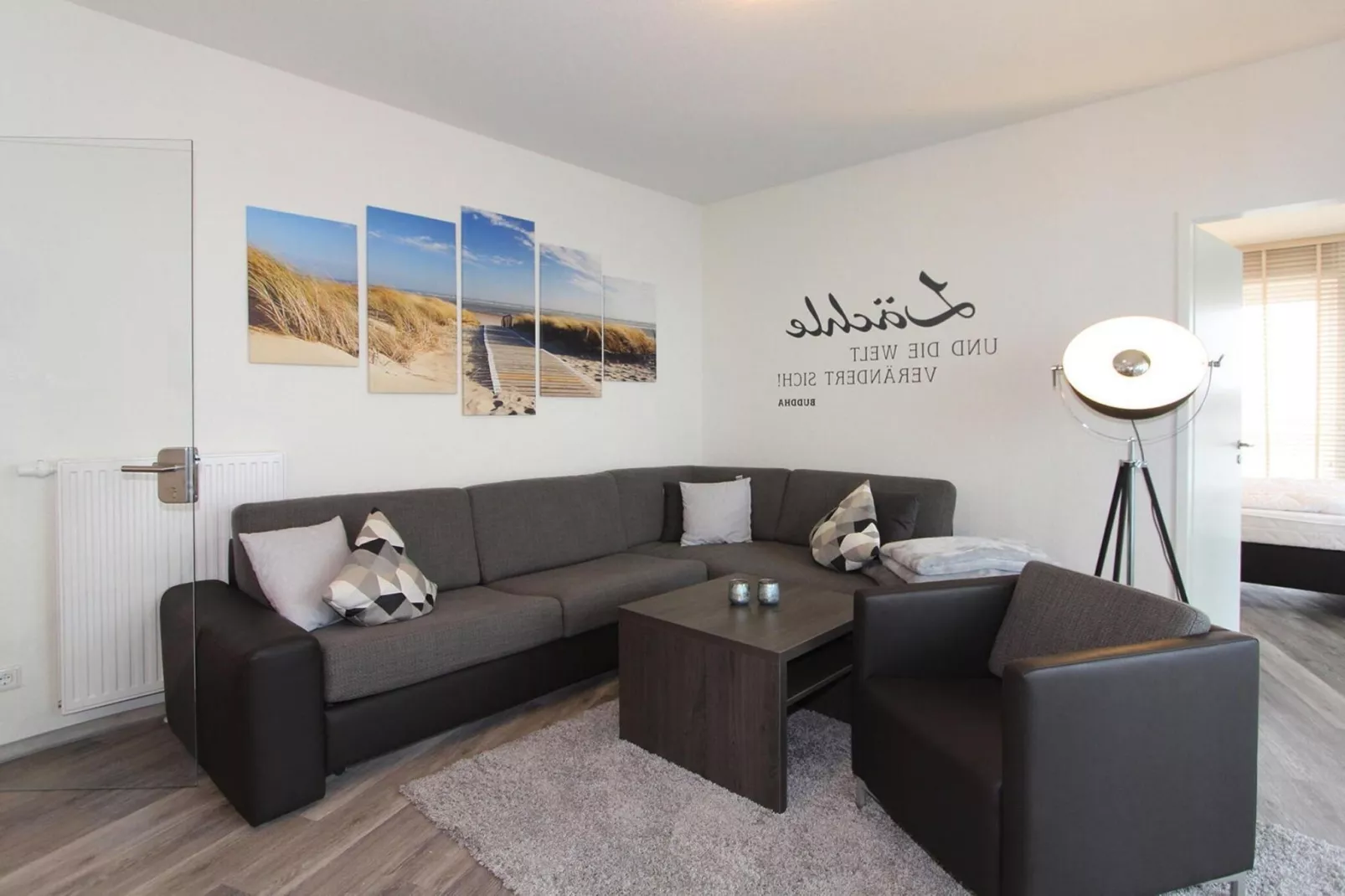 Residenz Bollwark Typ B 55 qm-Woonkamer