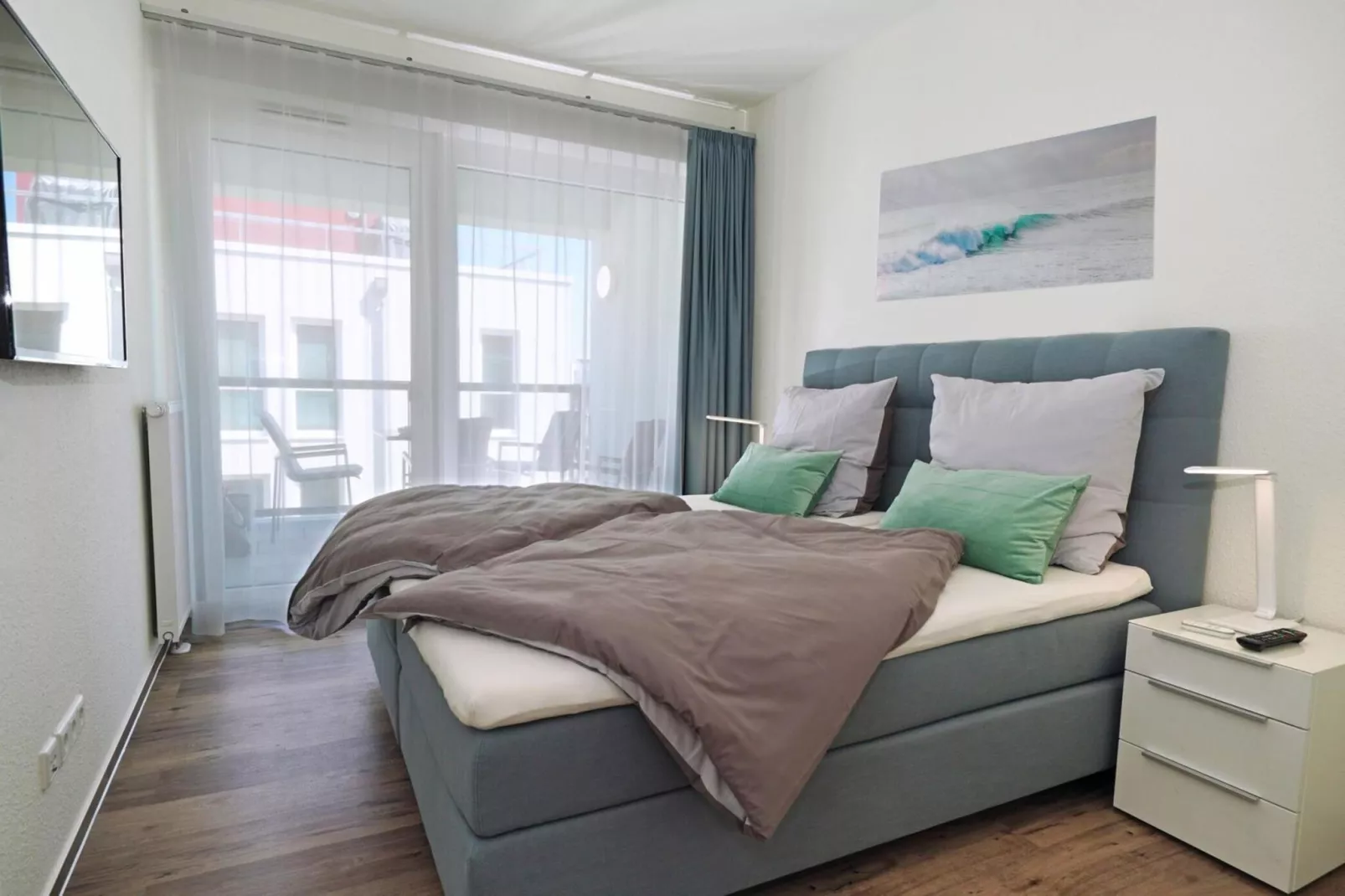 Residenz Bollwark Typ B 55 qm-Slaapkamer