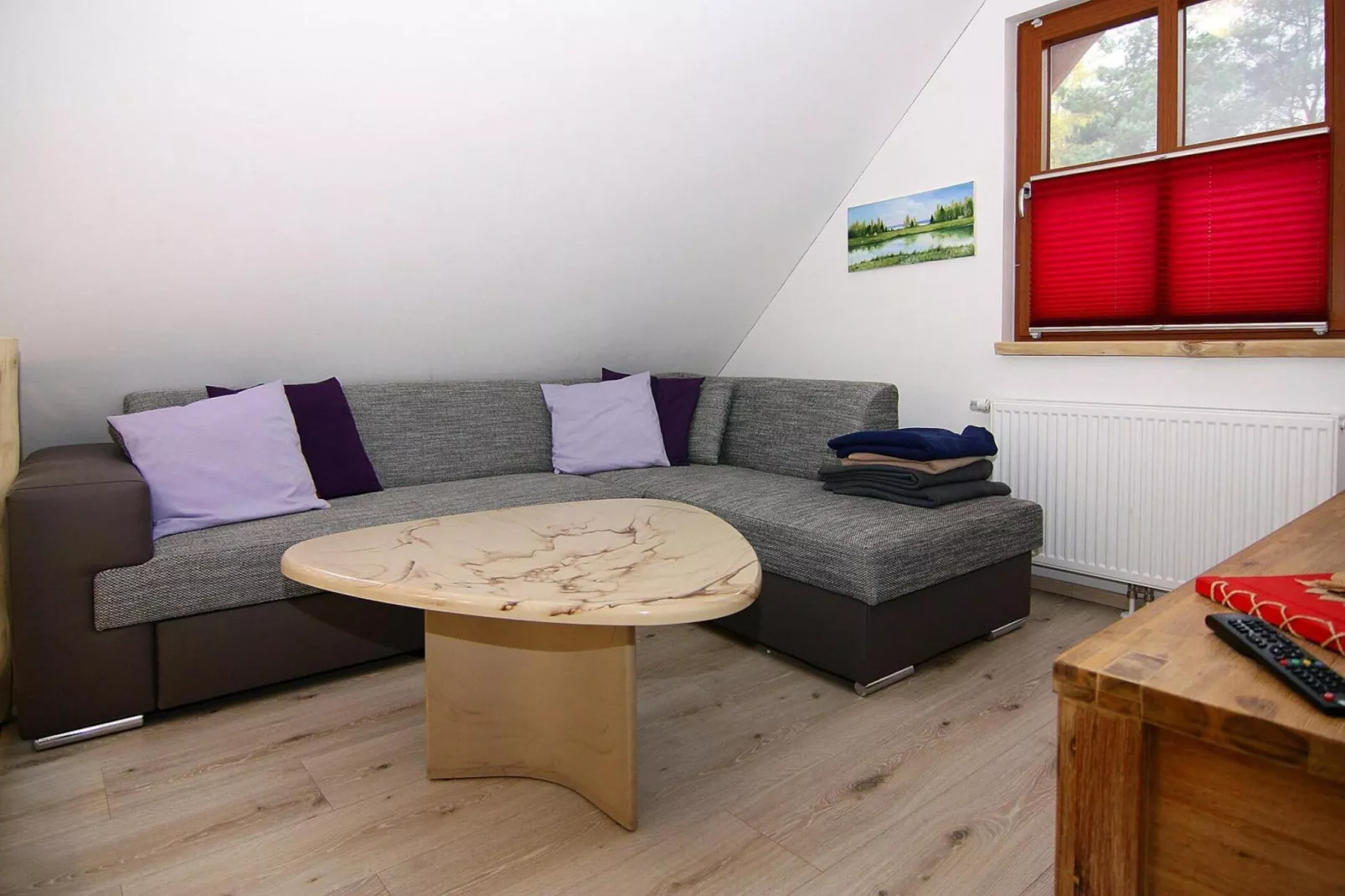 Blockhaus-Woonkamer