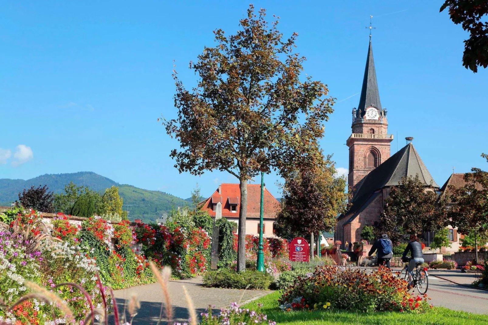 Le Domaine des Rois 3-Gebieden zomer 1km