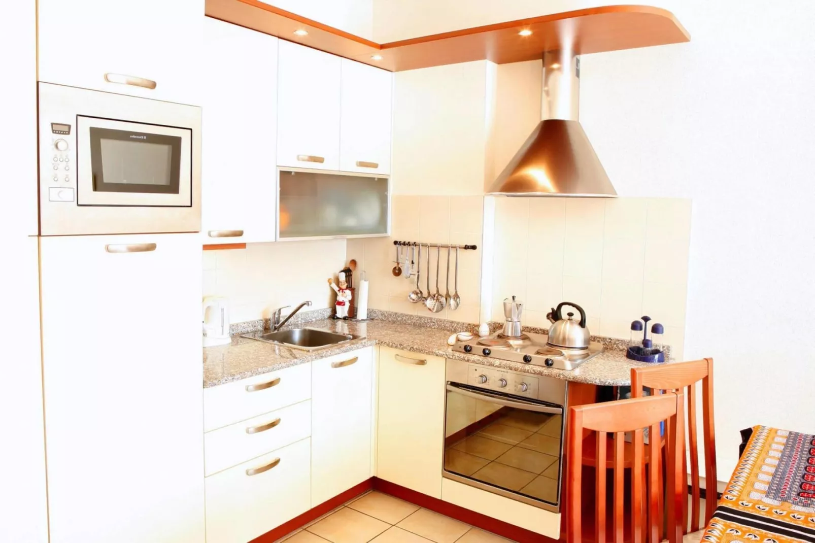 Residence Porto Letizia Porlezza - Villas bilocale 4 pax Vista Lago Plus V1LP4 Lake View 8215-Keuken
