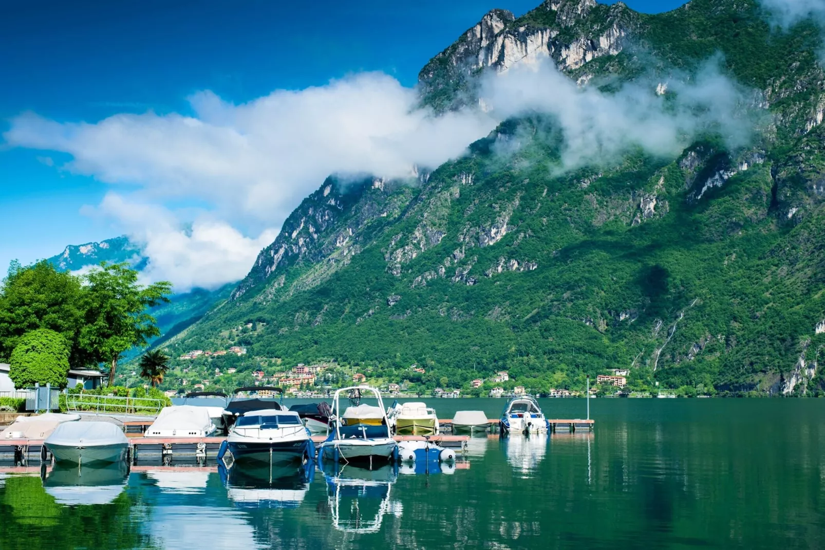 Residence Porto Letizia Porlezza - Villas bilocale 4 pax Vista Lago Plus V1LP4 Lake View 8215-Waterzicht