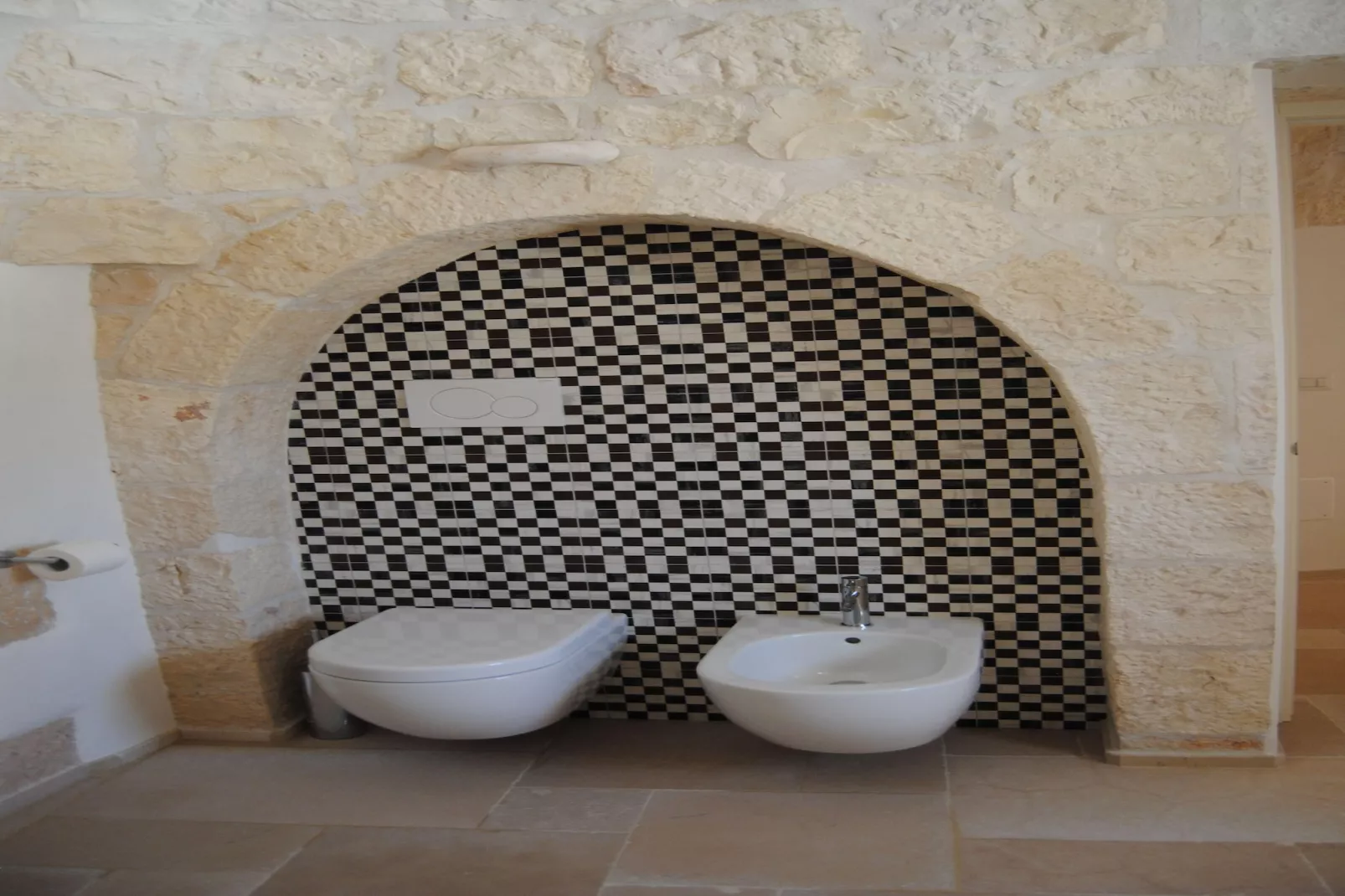 Trullo Rosa Ostuni-Badkamer