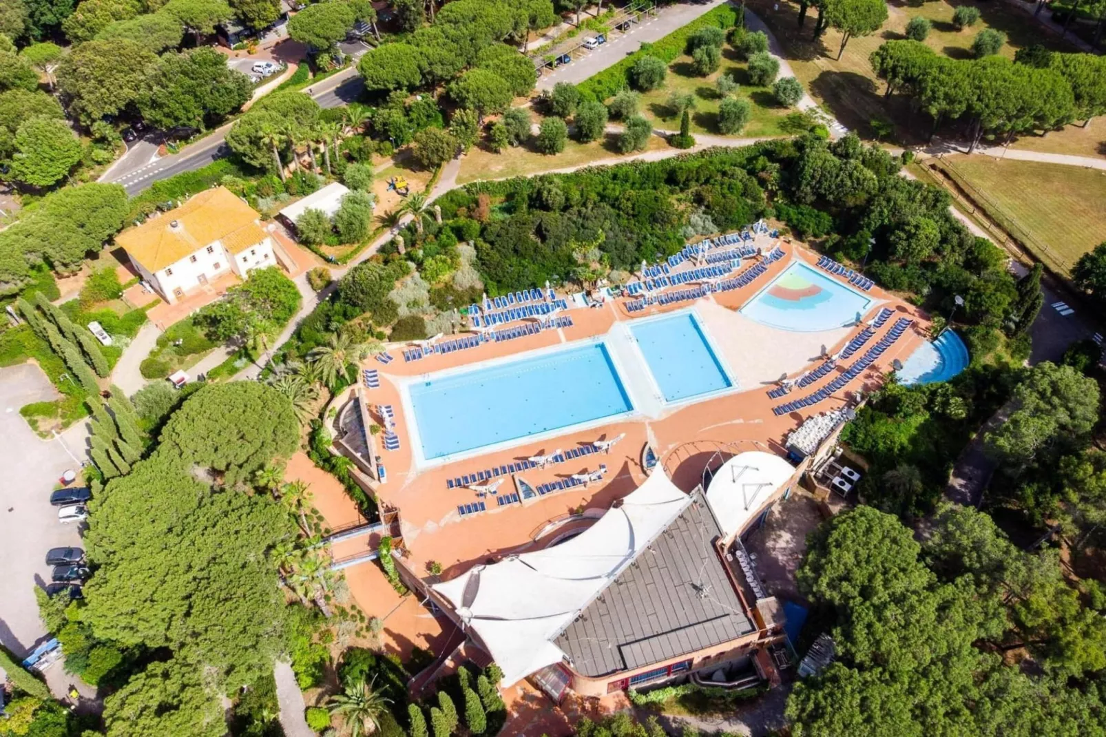 Holiday resort Riva degli Etruschi, San Vincenzo-Villa Procanico, Trilo, ca. 80 qm, 250-300 m dal mare, für 1-4 Personen-Zwembad