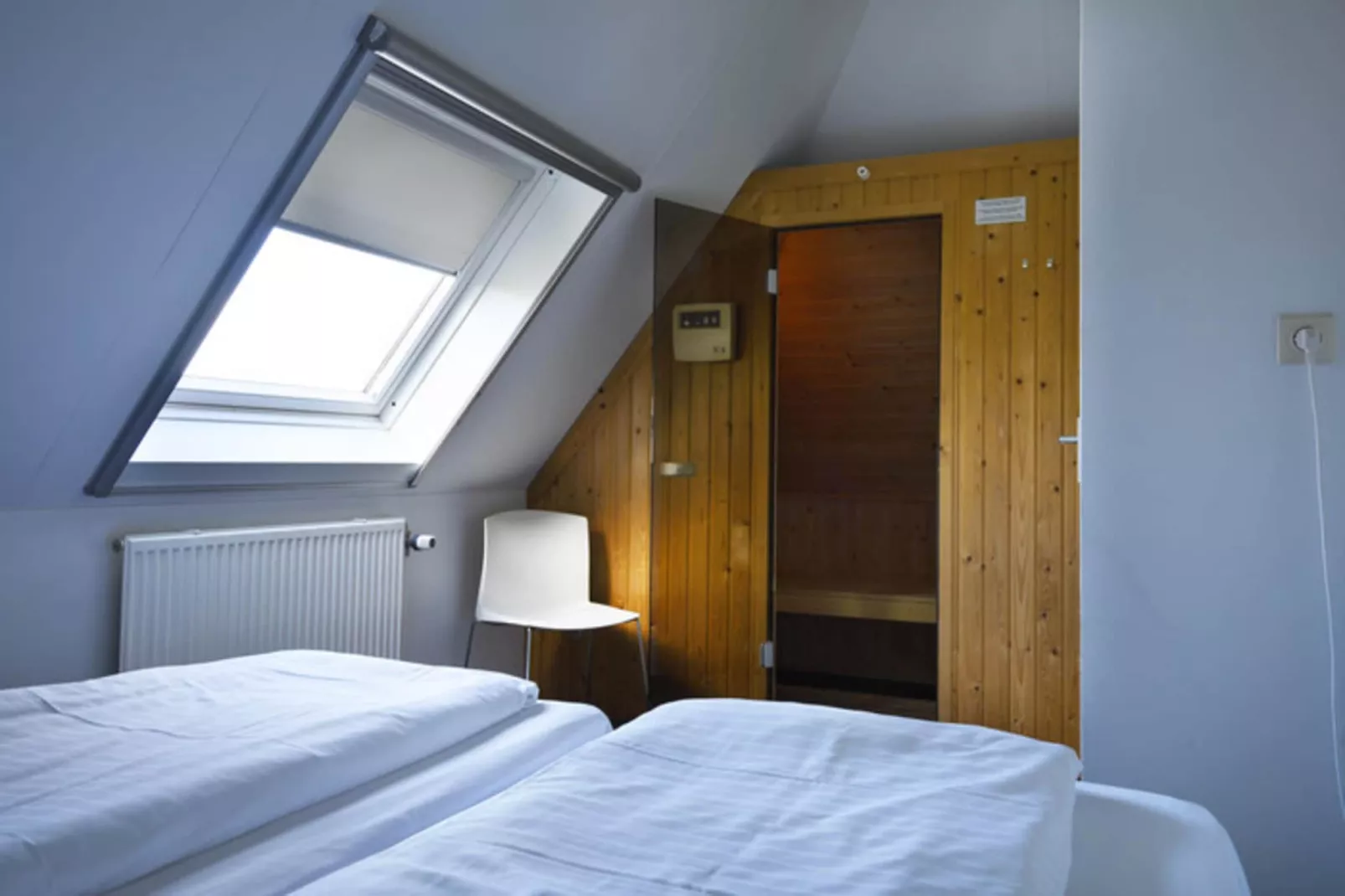 Skip Wellness de luxe met sauna-Slaapkamer