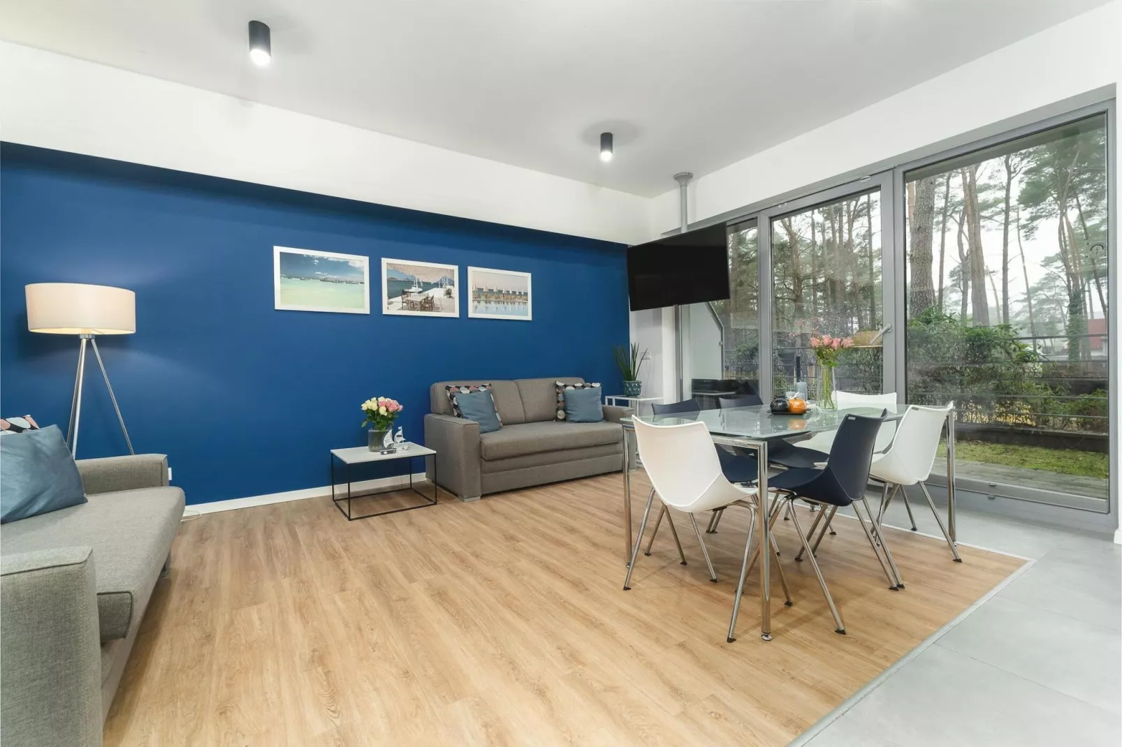 Apartament 2-pokojowy dla 6 osób Grunwaldzka 12c4 Pobierowo-Eetkamer