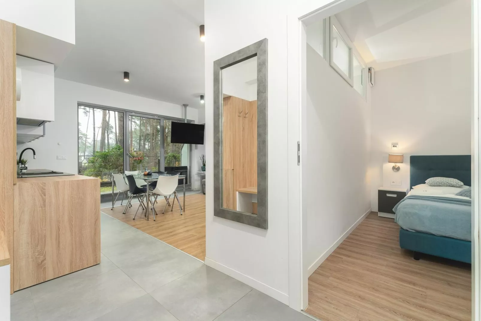 Apartament 2-pokojowy dla 6 osób Grunwaldzka 12c4 Pobierowo-Slaapkamer