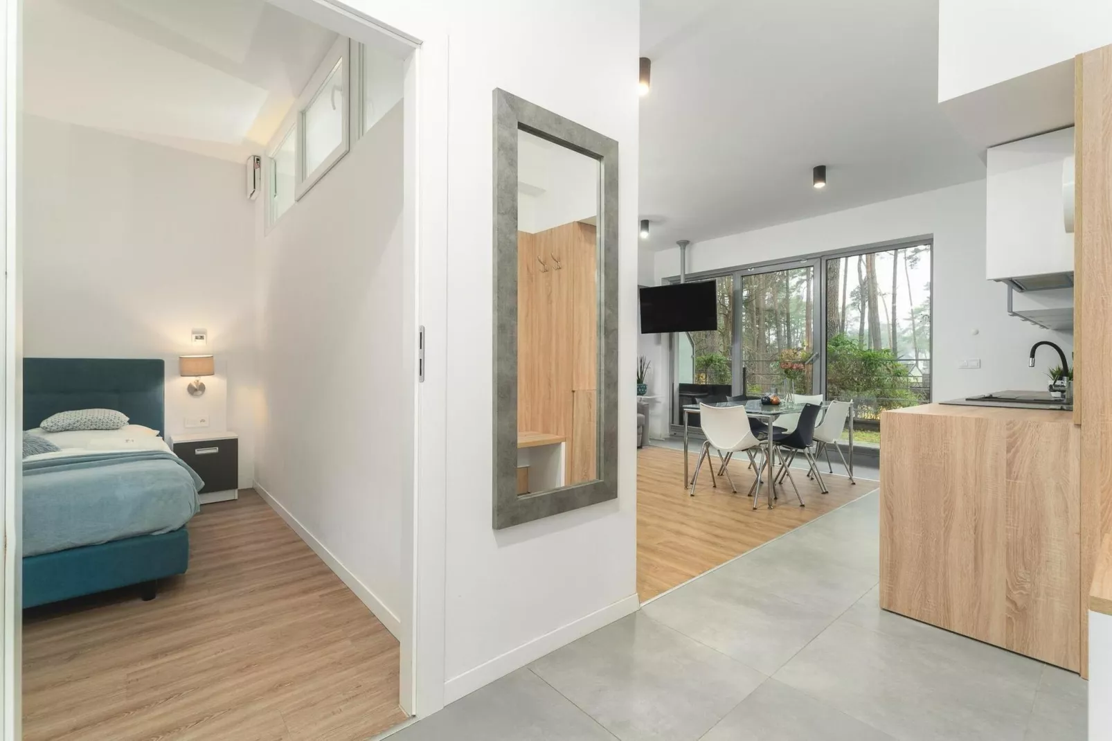 Apartament 2-pokojowy dla 6 osób Grunwaldzka 12c4 Pobierowo-Slaapkamer