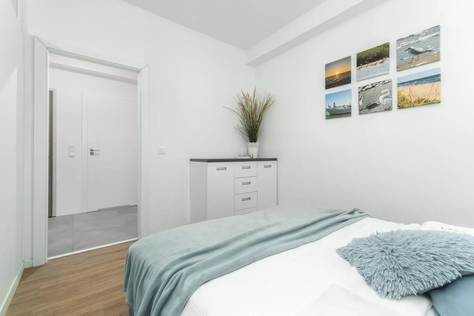 Apartament 2-pokojowy dla 6 osób Grunwaldzka 12c4 Pobierowo-Slaapkamer