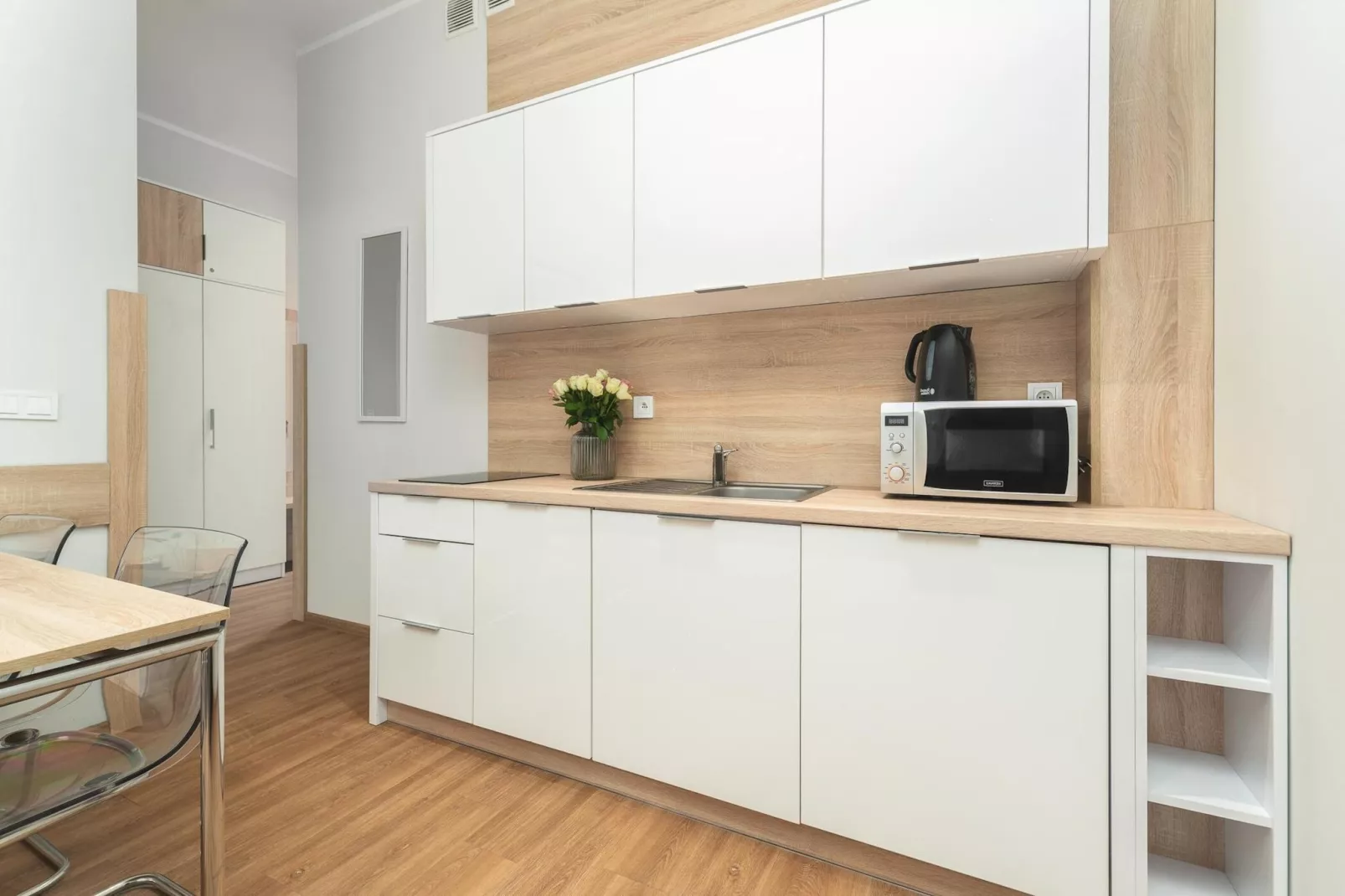 Apartament dla 4 osób Grunwaldzka 12c23 Pobierowo-Keuken