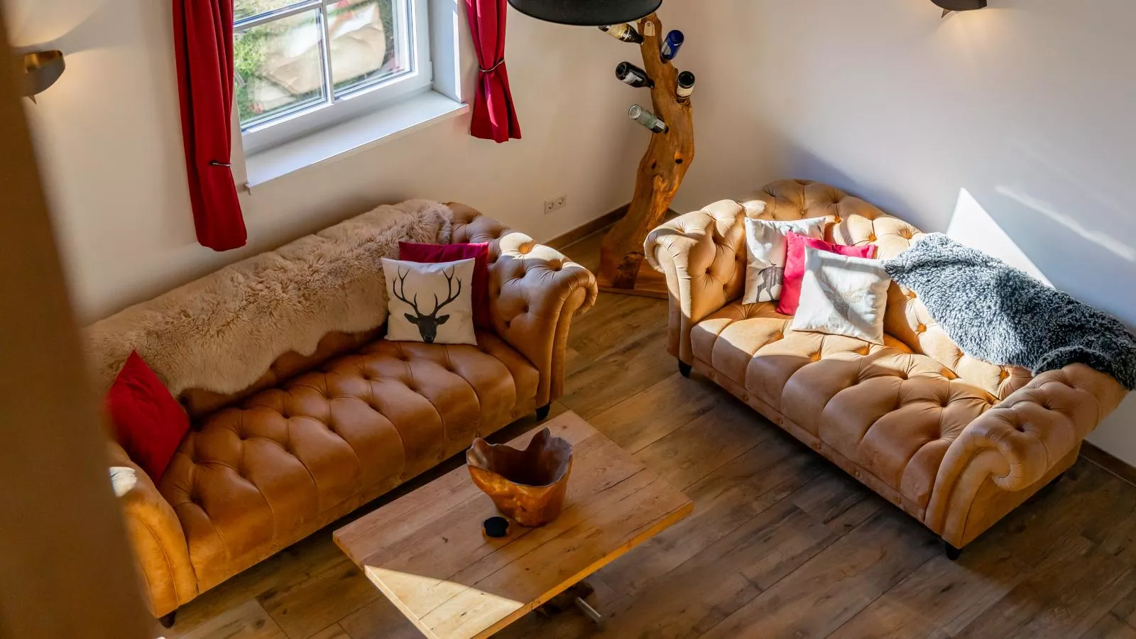 Tauern Suites Mitterwirt TOP 123-Woonkamer