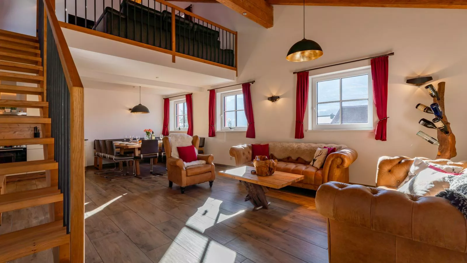 Tauern Suites Mitterwirt TOP 123-Woonkamer