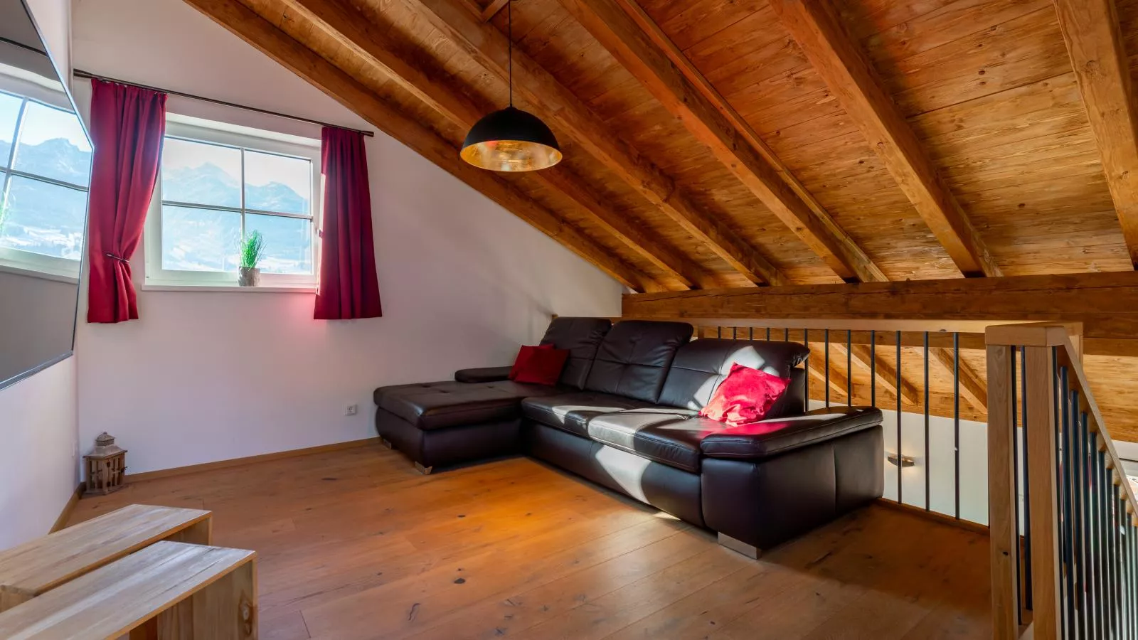 Tauern Suites Mitterwirt TOP 123-Woonkamer