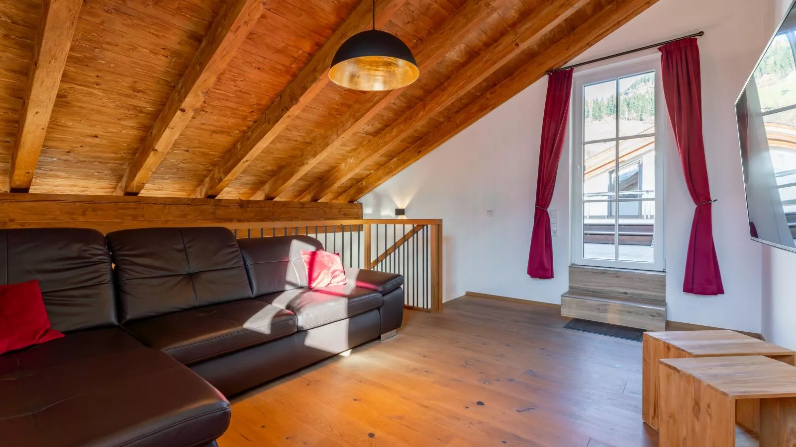 Tauern Suites Mitterwirt TOP 123-Woonkamer