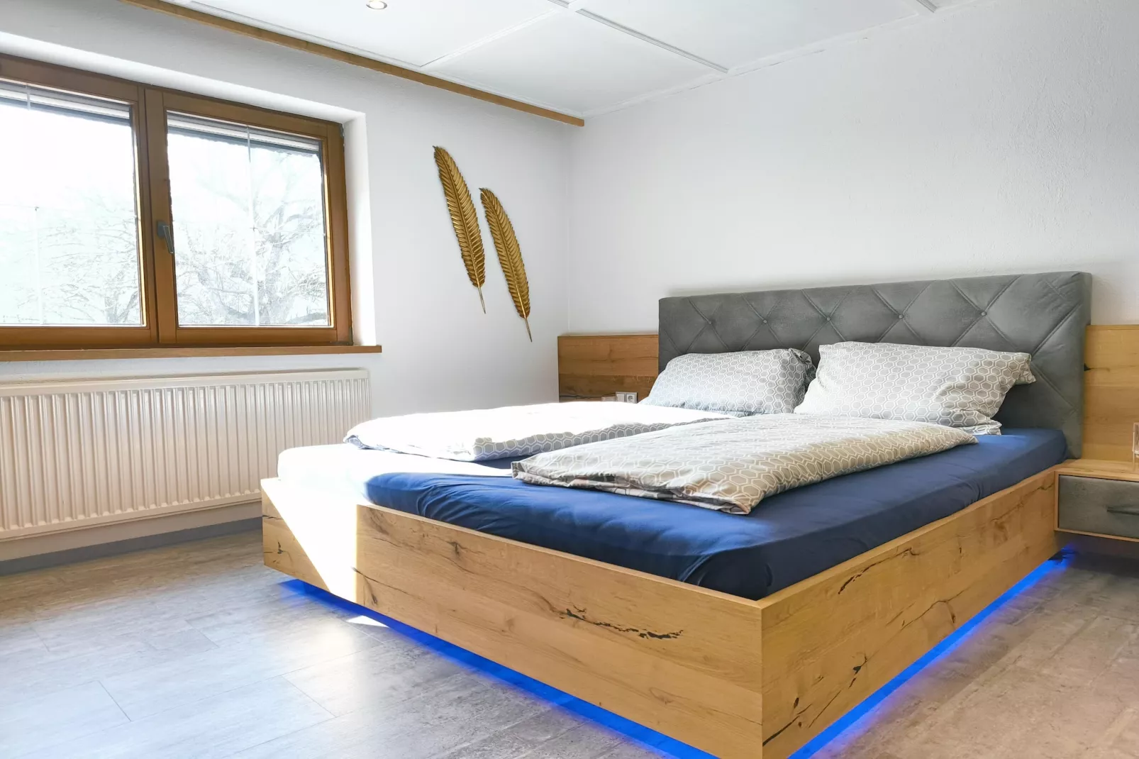 Exklusive Ferienwohnung mit Whirlpool-Slaapkamer