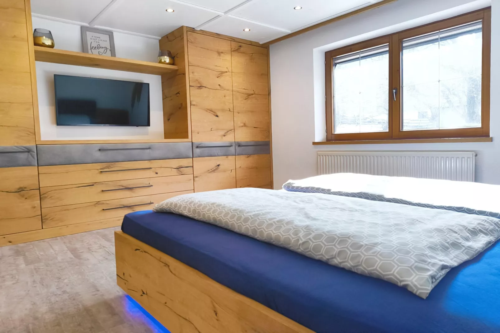 Exklusive Ferienwohnung mit Whirlpool-Slaapkamer